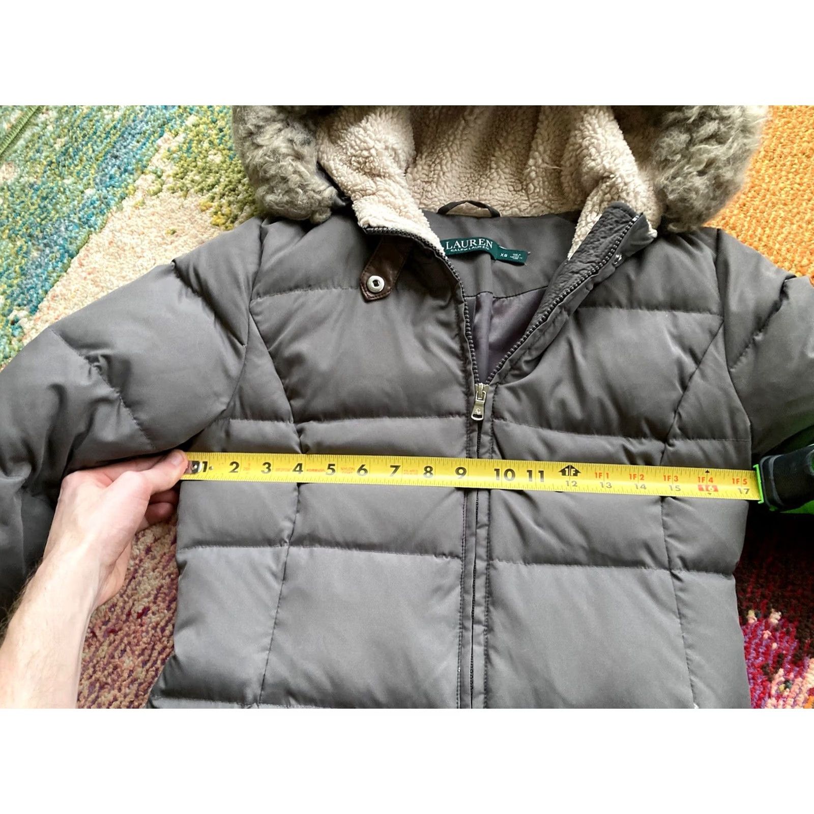Ralph Lauren Lauren Ralph Lauren Puffer Hooded Parka Jacket Womens Size XS Down Sherpa Size XS / US 0-2 / IT 36-38 - 7 Thumbnail