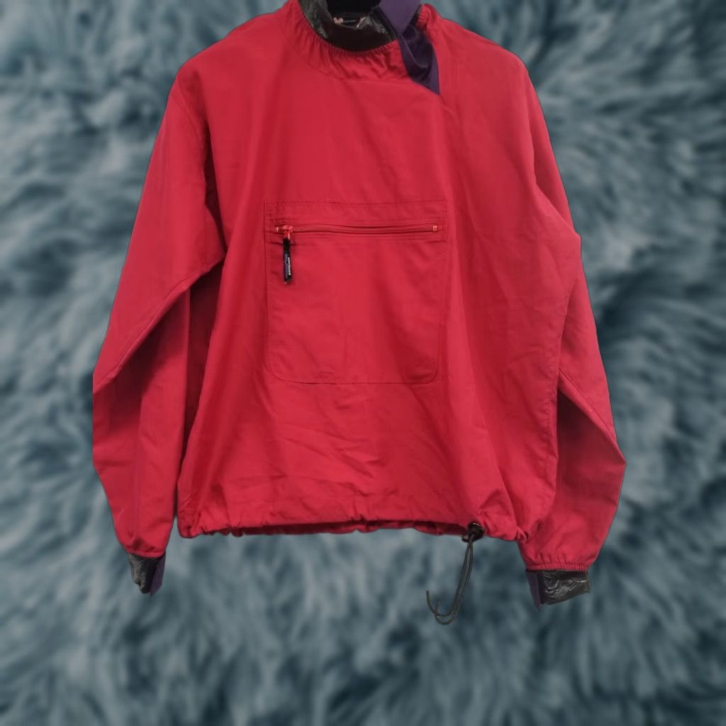 Patagonia VINTAGE Patagonia Jacket Men's L Red Packable Windbreaker Pullover Size US L / EU 52-54 / 3 - 1 Thumbnail