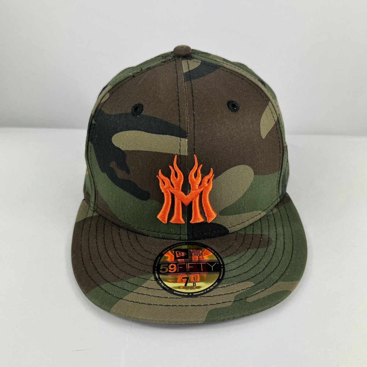 New Era 59FIFTY MANNAHATTA NYC CAP 7 1/8 CAP CAMO FUEGO Size ONE SIZE - 1 Thumbnail
