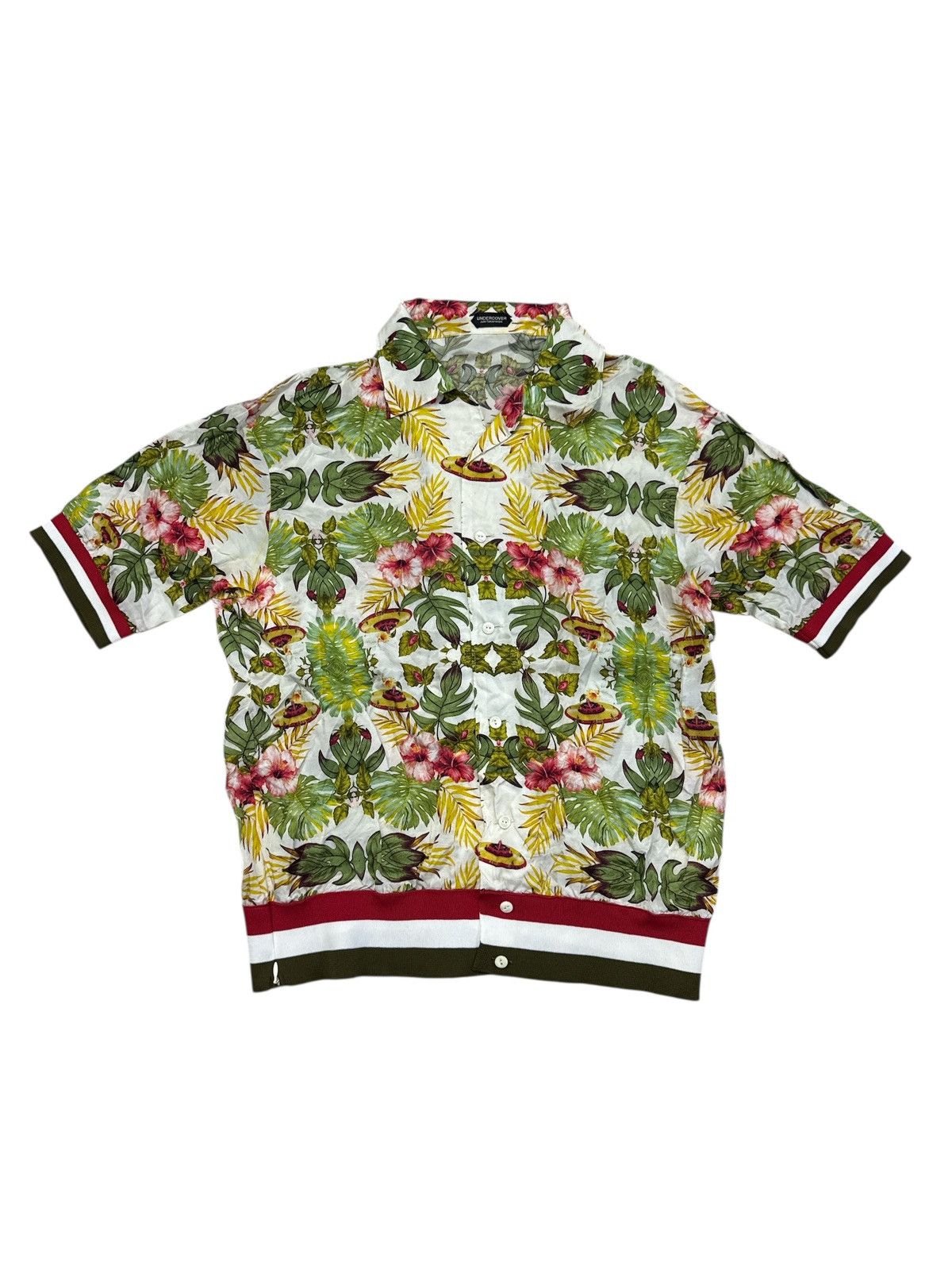 Undercover UNDERCOVER FLORAL ALOHA HAWAII BUTTON UP SHIRT Size US M / EU 48-50 / 2 - 1 Thumbnail