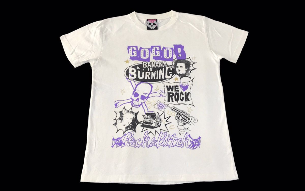 Japanese Brand Banana Fish Rock & Fish We Rock Music Tee Unisex Wear Size US S / EU 44-46 / 1 - 1 Thumbnail