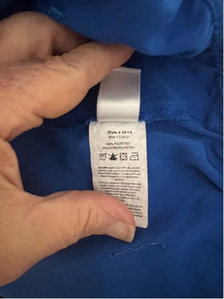 Other Womens spread good cheer! Scrub pants Size 3X Blue Size 42" / US 20 - 6 Thumbnail