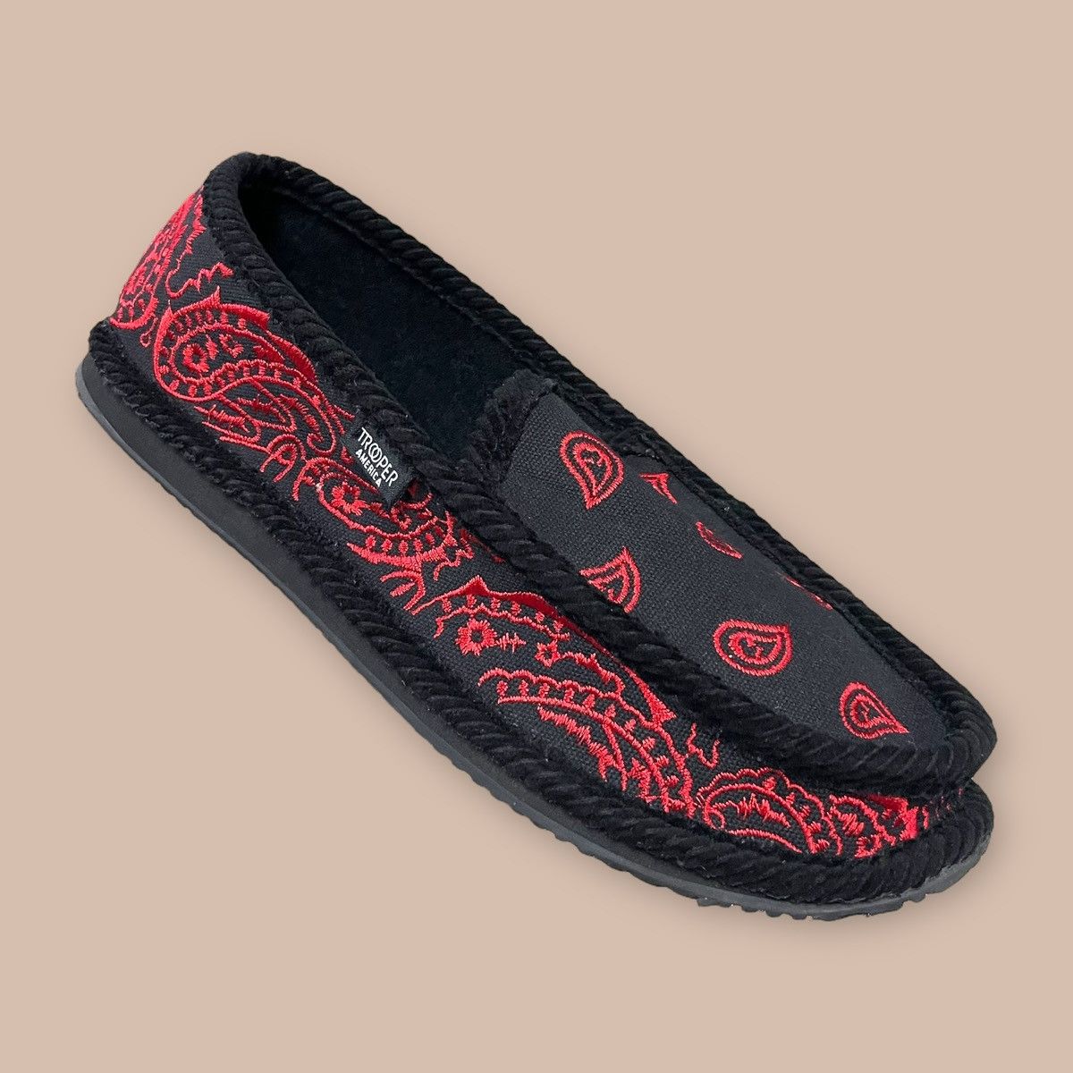 Other Trooper America's bandana paisley & corduroy slip-ons Size US 12 / EU 45 - 9 Thumbnail