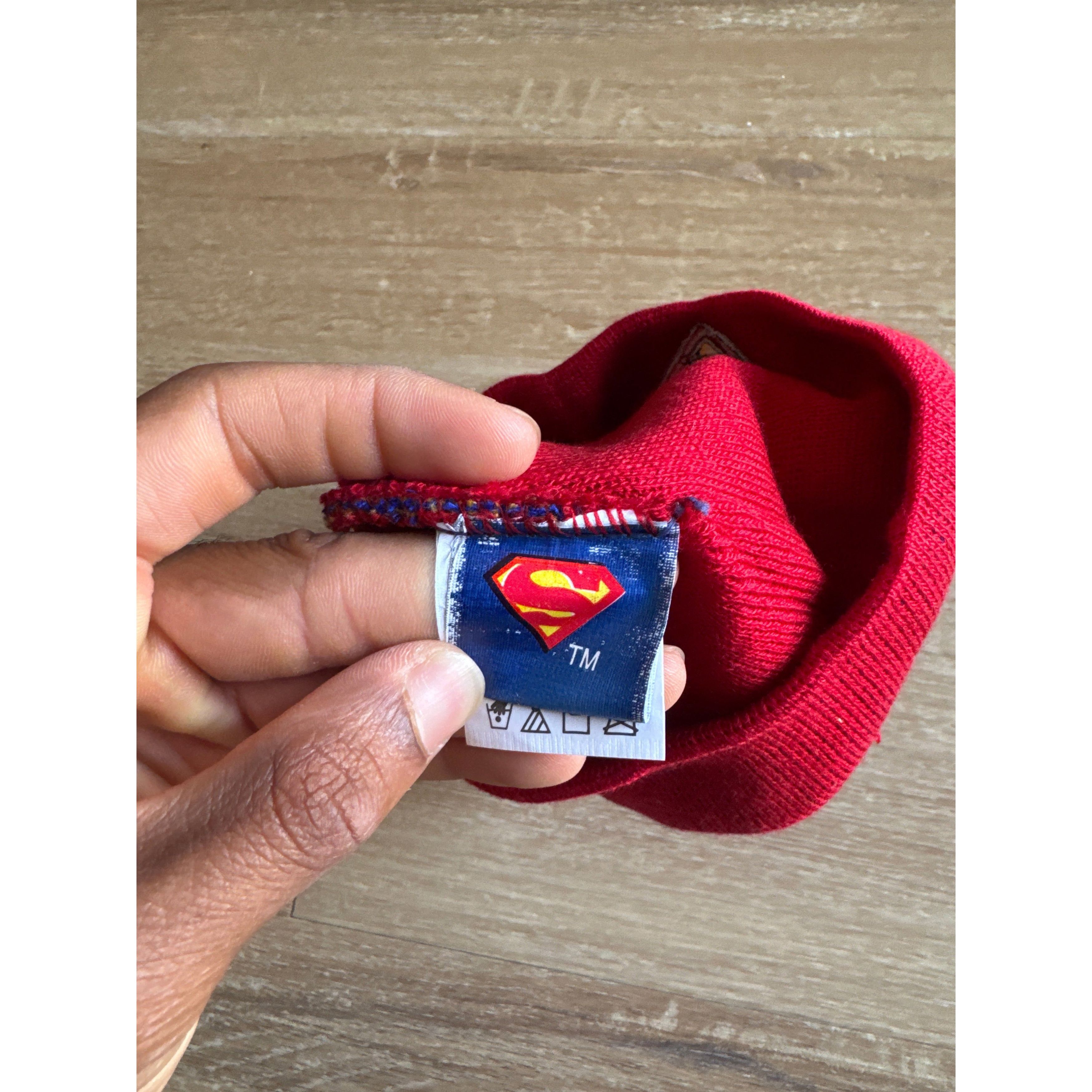 Other Vintage Y2K Superman Flame Beanie Size ONE SIZE - 4 Thumbnail