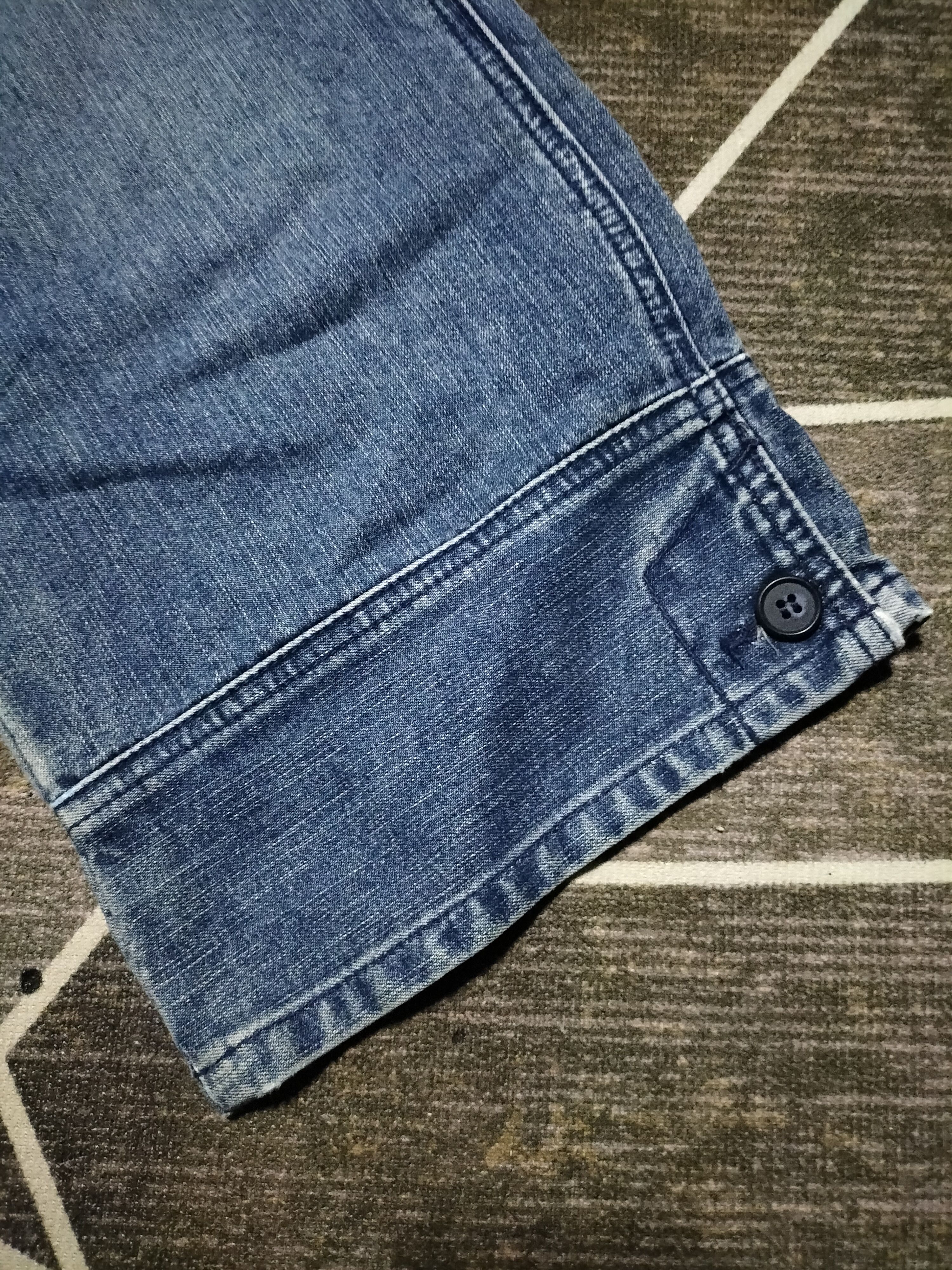 Naval Clothing Factory Vintage C 17 Navy Denim Fashion Girls USN 40s Size 30" / US 8 / IT 44 - 9 Thumbnail