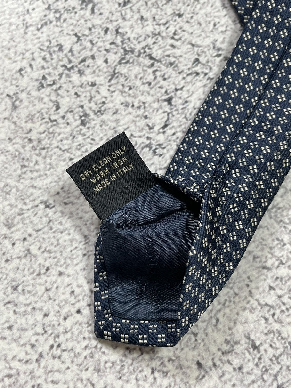 Ermenegildo Zegna × Vintage Vintage Ermenegildo Zegna Silk Tie Size ONE SIZE - 10 Thumbnail