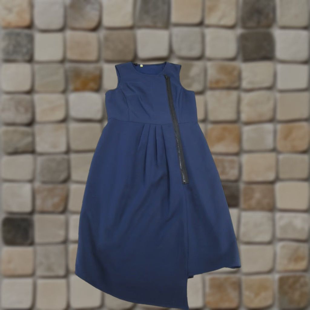 anthropologie blue bow dress Faviana Sea Blue Long Beaded Prom Gown