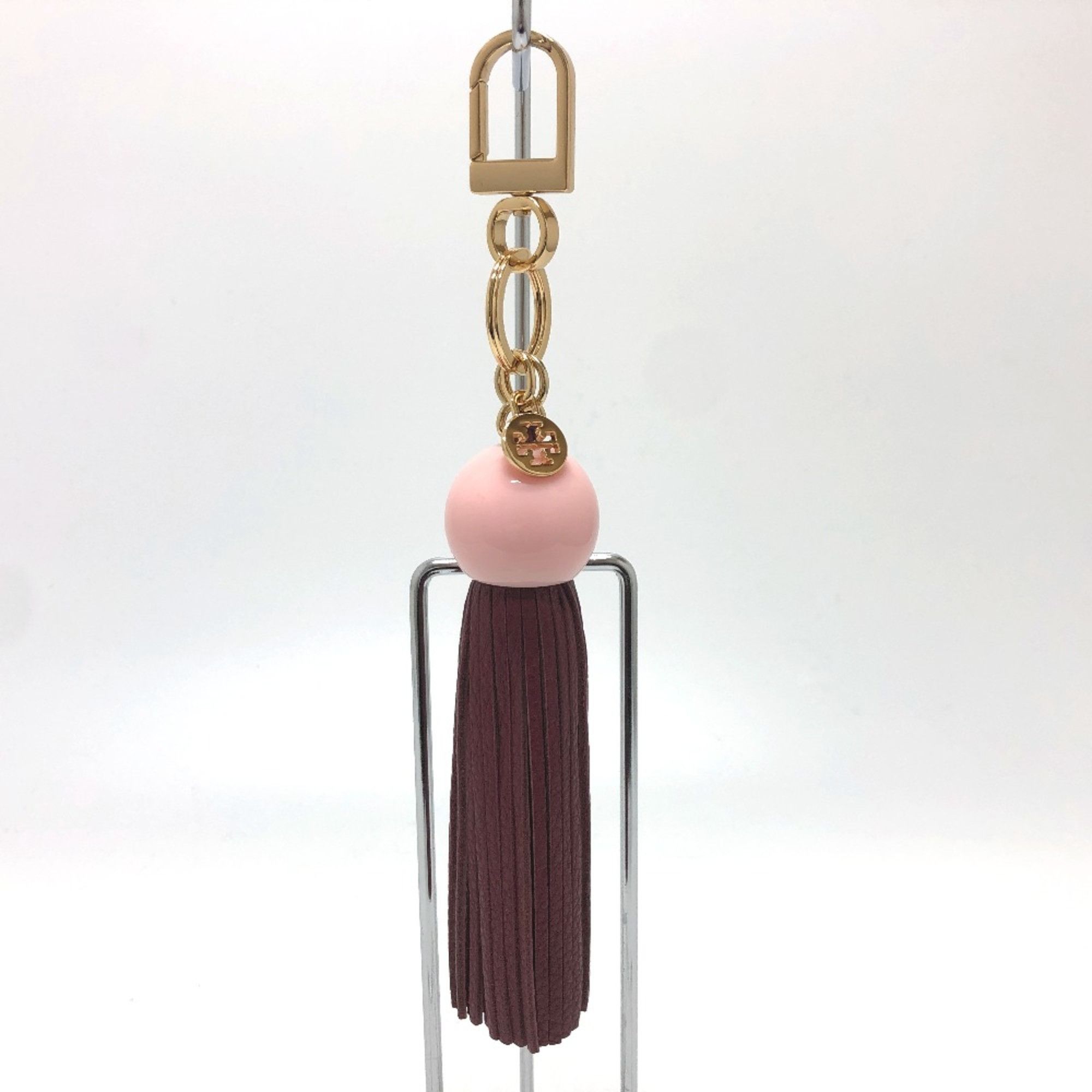 Tory Burch Tory Burch Key Holder Tassel Bag Charm wine-red Size ONE SIZE - 1 Thumbnail