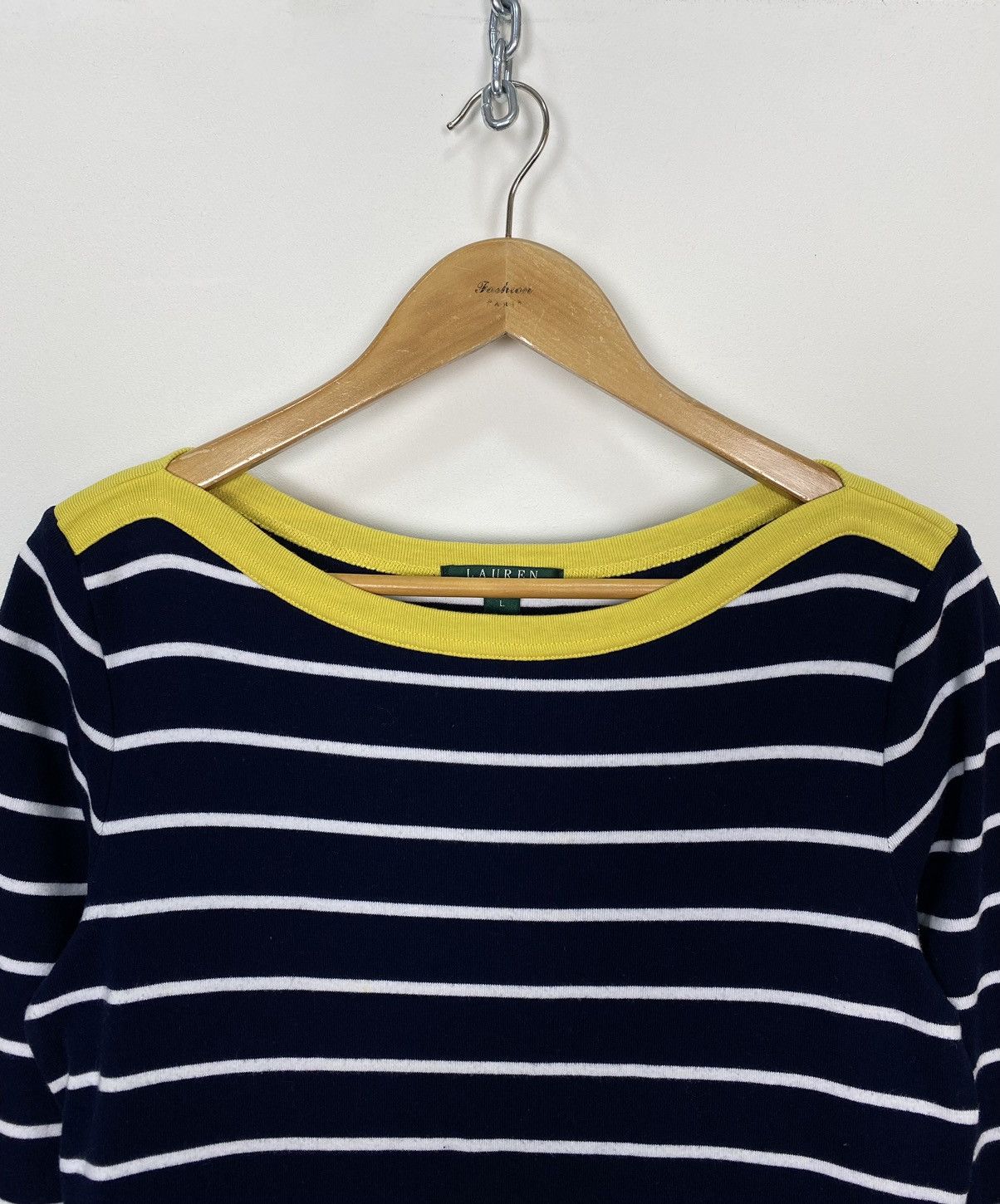 Lauren Ralph Lauren Vintage Polo Ralph Lauren Shirt Dress Womens Large Striped Size L / US 10 / IT 46 - 2 Thumbnail