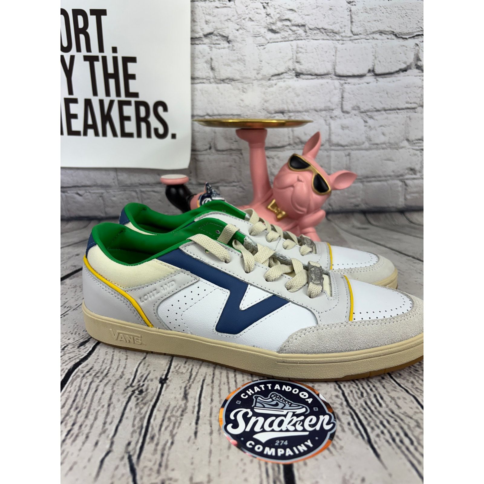 Vans VANS Lowland CC JMP Serio Collection Sneakers Mens 11 Green Size US 11 / EU 44 - 5 Thumbnail