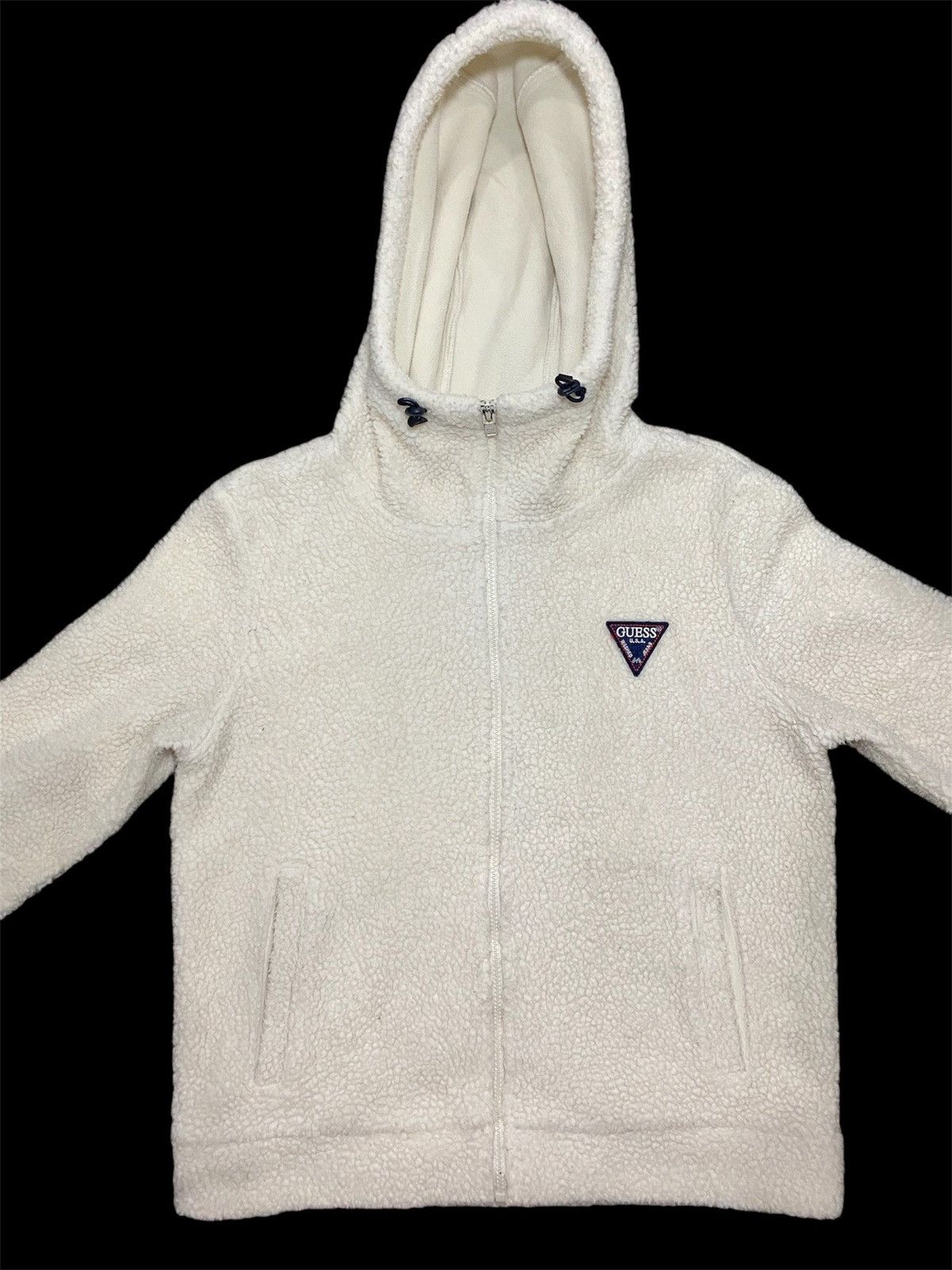 Guess Guess Sherpa Zipper Jacket Size US S / EU 44-46 / 1 - 1 Thumbnail