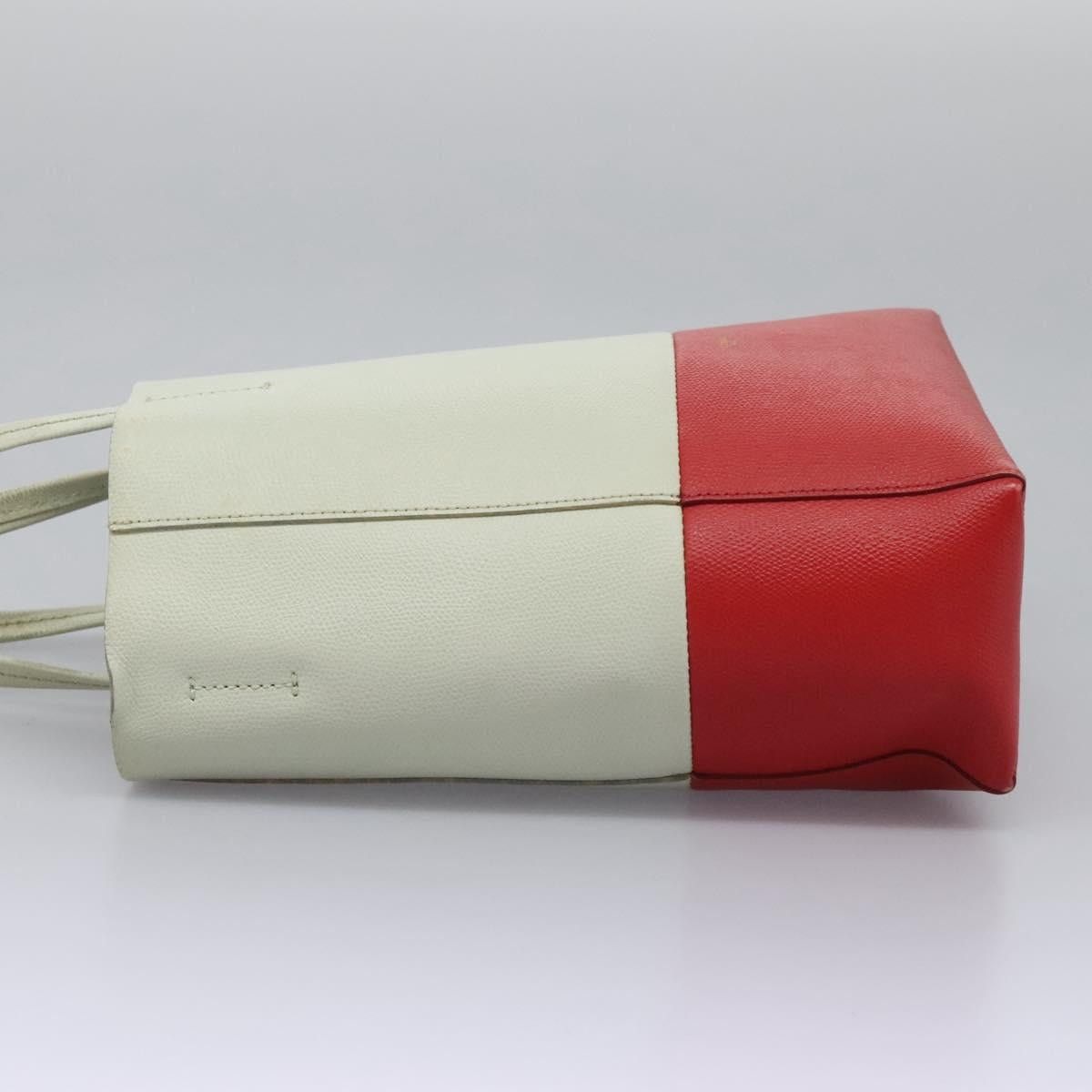 Celine CELINE Tote Bag Leather Red Size ONE SIZE - 4 Thumbnail