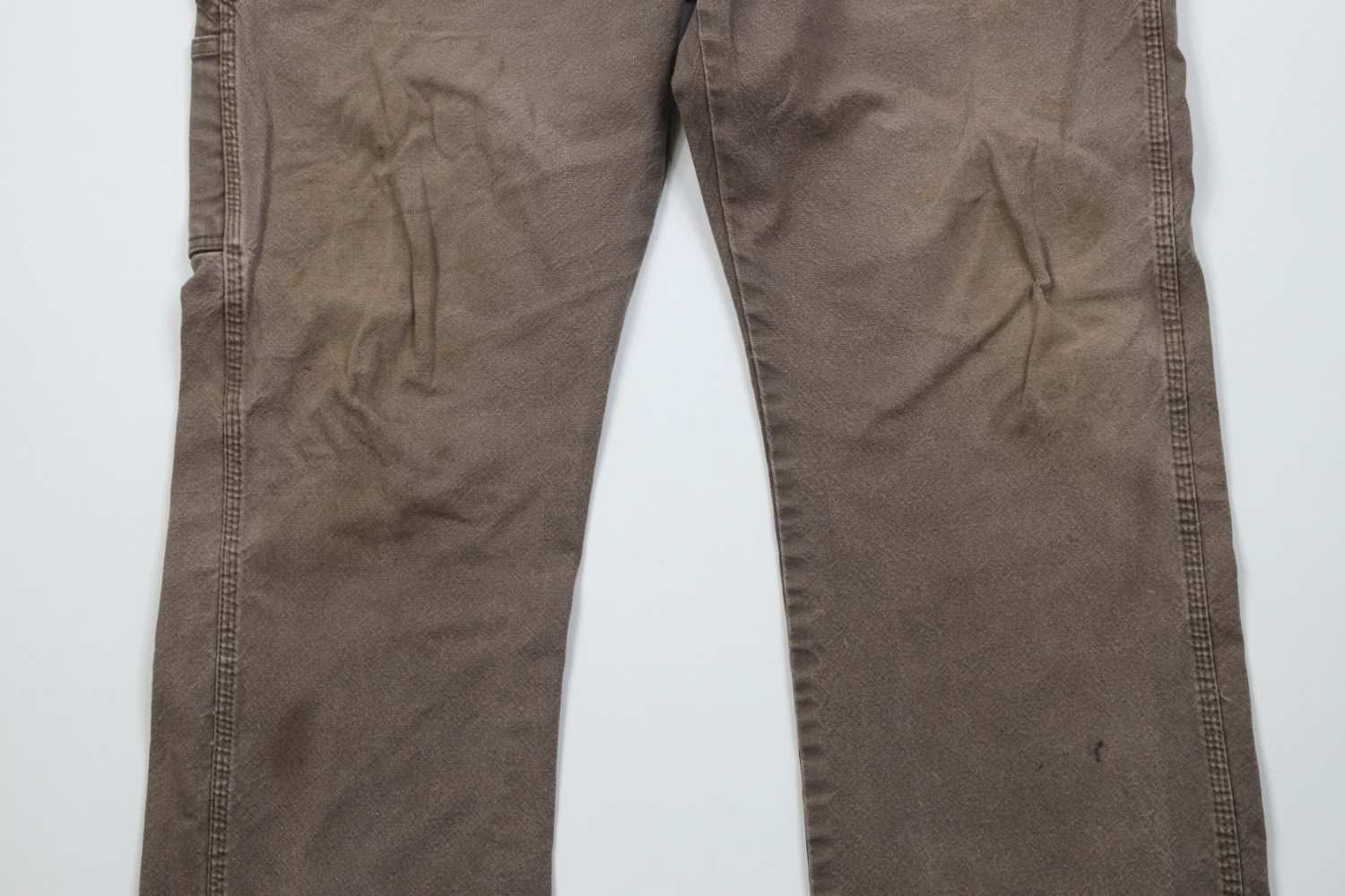 Dickies Vintage Y2K Dickies Canvas Wide Leg Dungaree Pants Brown Size US 36 / EU 52 - 3 Thumbnail
