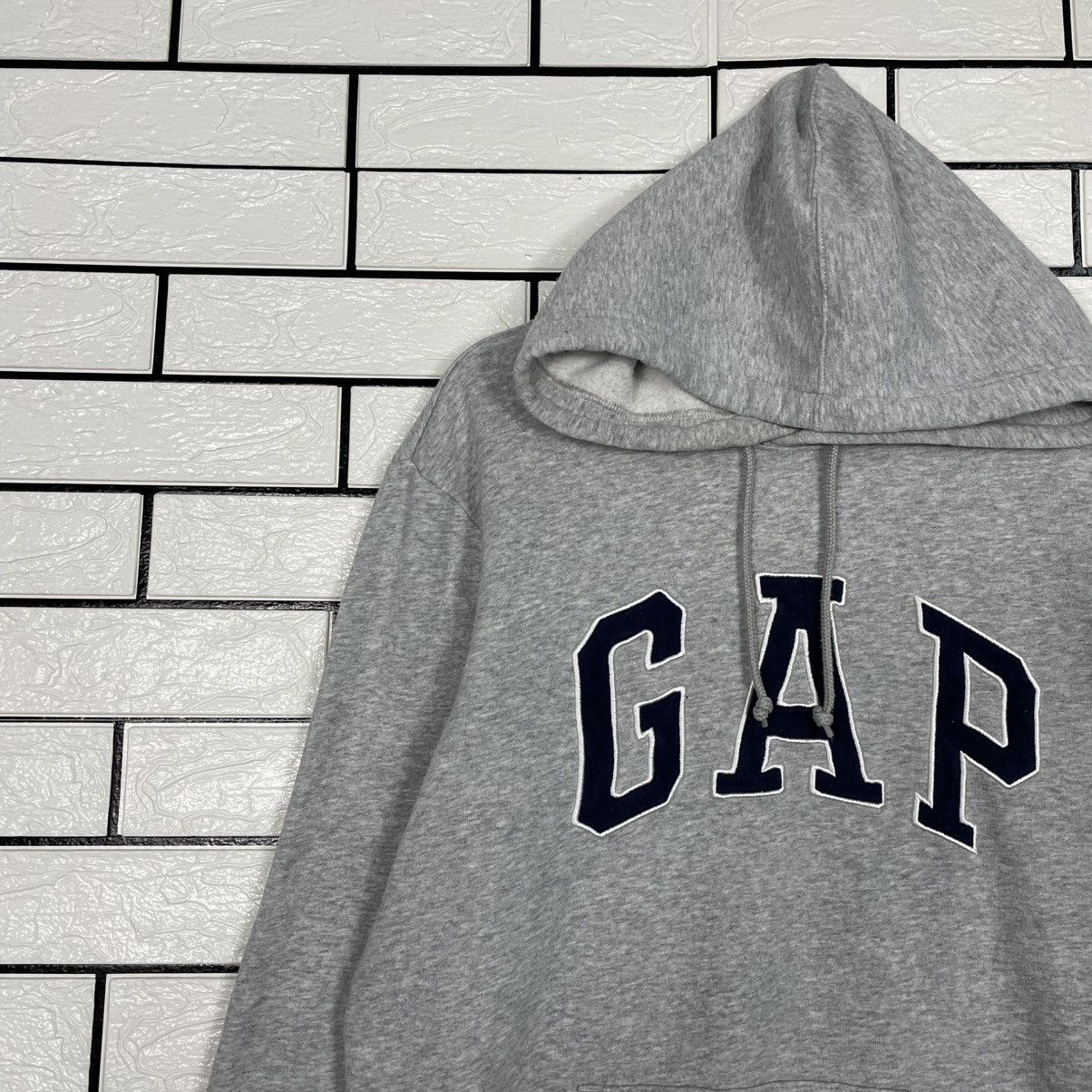 Gap Gap Big Logo Pullover Gray Hoodie Size US M / EU 48-50 / 2 - 6 Thumbnail