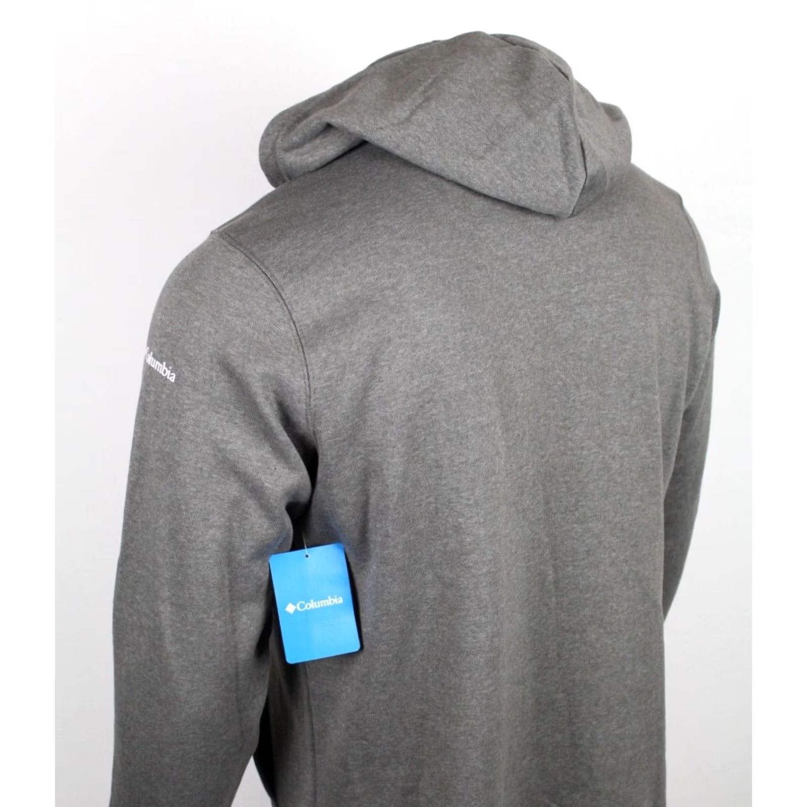 Vintage Columbia Men's Hoodie Trek Big Graphic Sweatshirt M Medium Dark Grey AM5782 031 Size US M / EU 48-50 / 2 - 5 Thumbnail