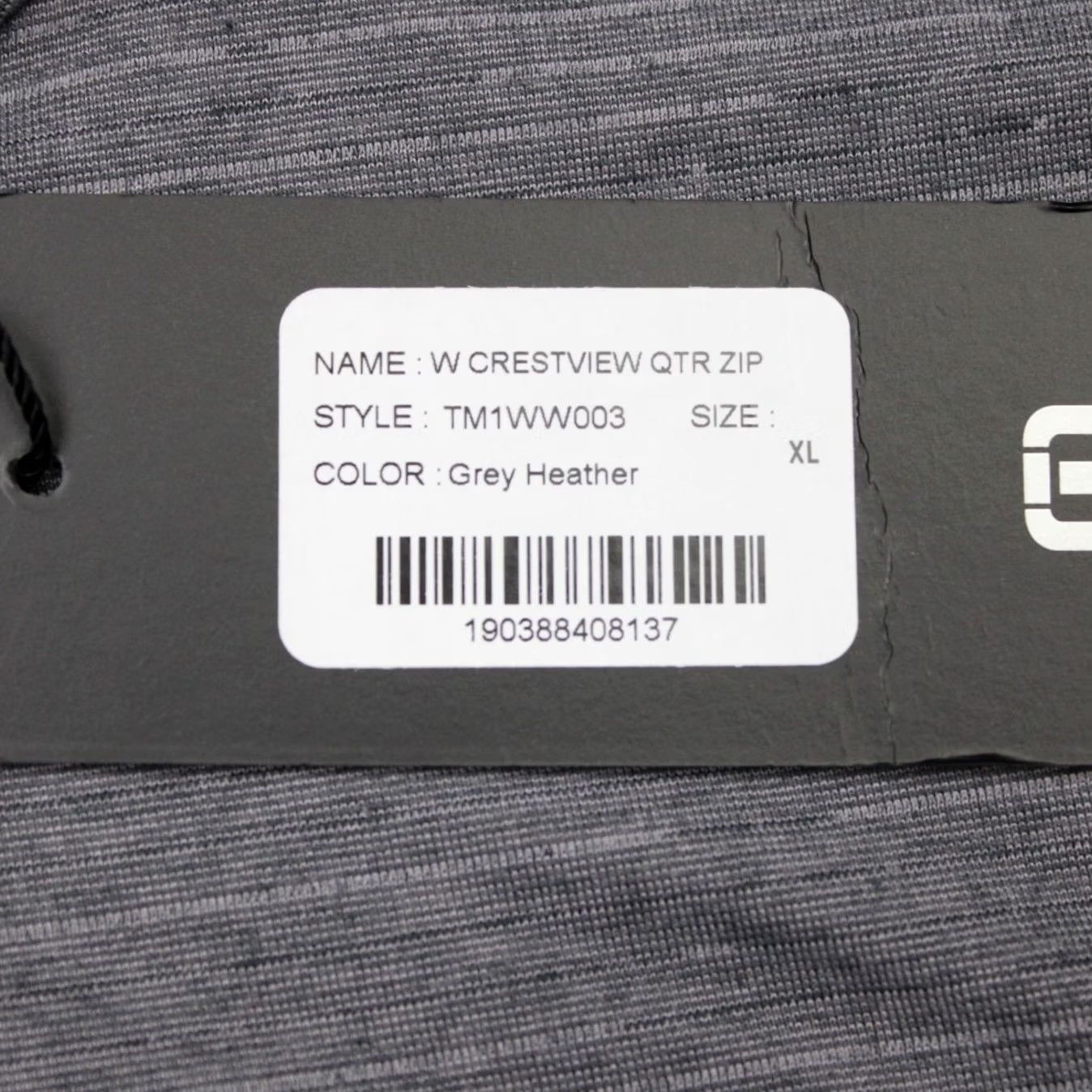 TravisMathew Travis Mathew Sweatshirt NWT Womens XL Gray Crestview 1/4 Zip Golf Long Sleeve Size XL / US 12-14 / IT 48-50 - 7 Thumbnail