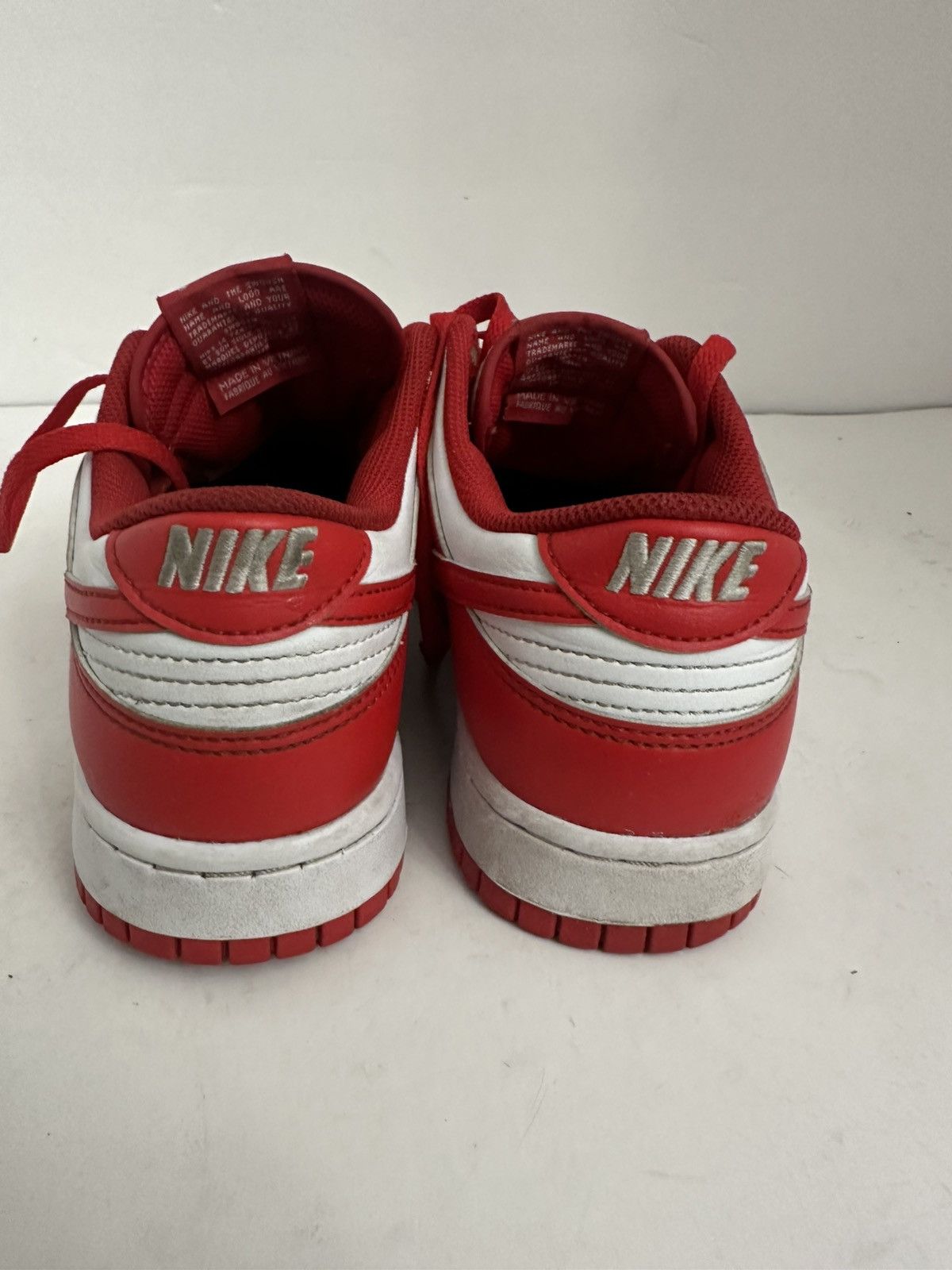 Nike Nike Dunk Low Retro University Red White HF5441-104 Size US 9 / EU 42 - 7 Thumbnail