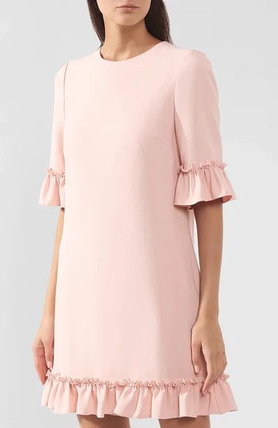 Dolce & Gabbana o1y0825 Mini Dress in Pink Size XL / US 12-14 / IT 48-50 - 2 Thumbnail