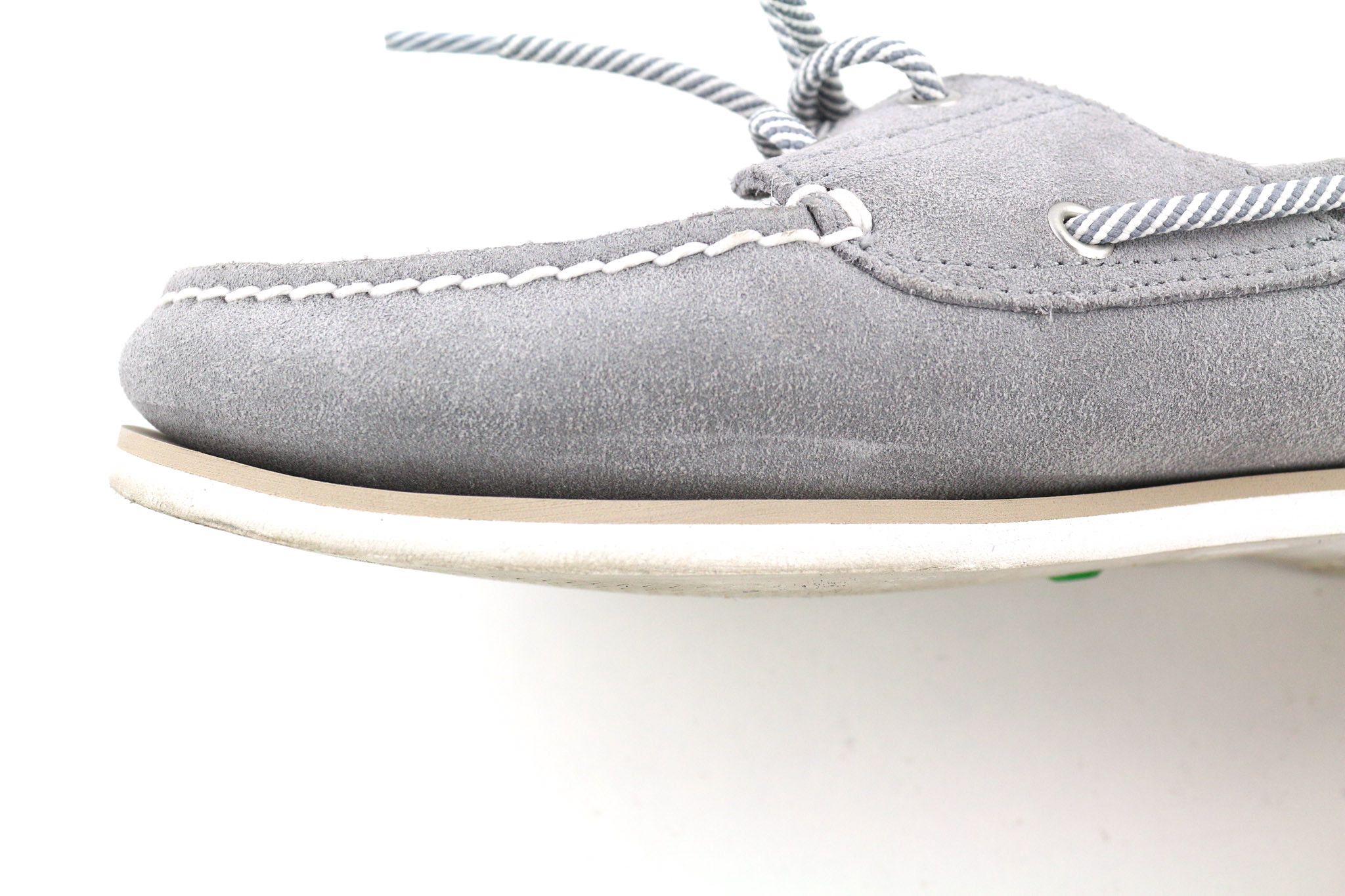 Timberland A43W1 UK10.5 Grey Leather Slip On Loafer 81009 Size US 11 / EU 44 - 13 Thumbnail