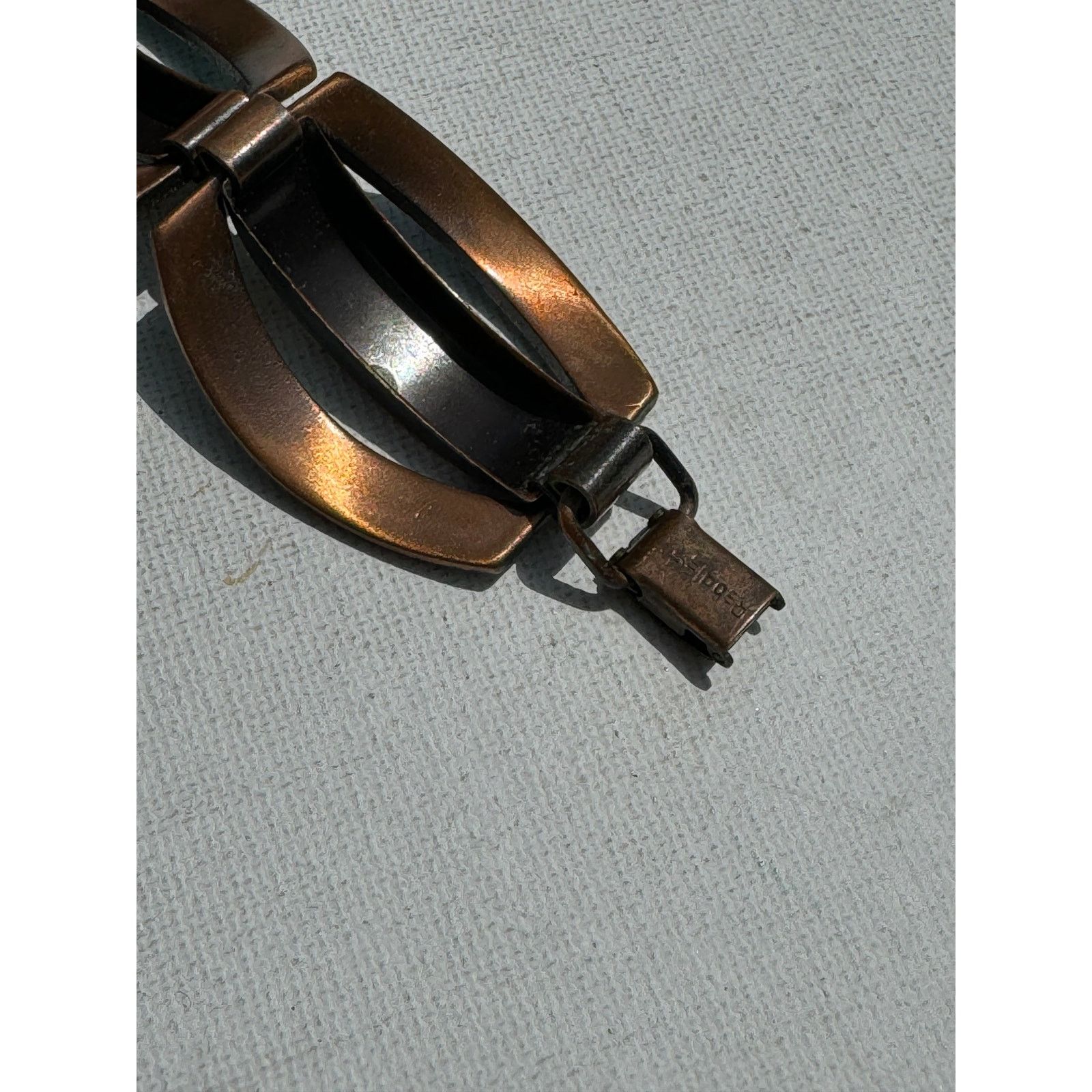 Vintage Vintage Rebajes Bracelet Copper 1950s Size ONE SIZE - 5 Thumbnail
