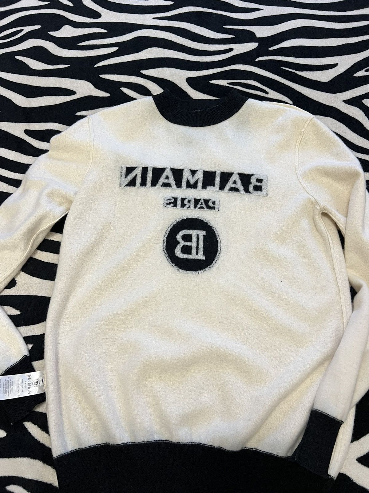 Balmain Balmain Paris cashmere blend sweater Size XS / US 0-2 / IT 36-38 - 11 Thumbnail
