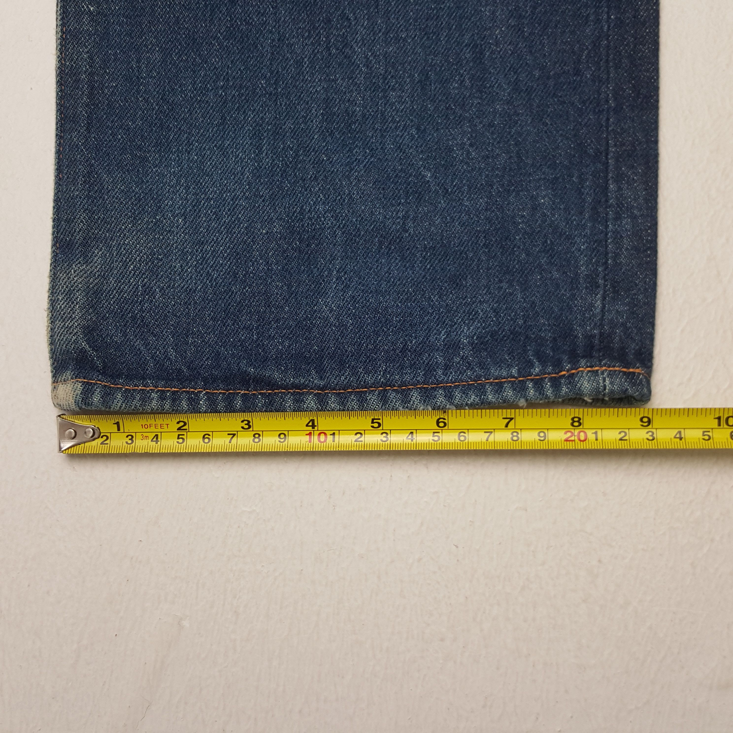 Evisu × Vintage Vintage Evisu Yamane Selvedge Custom Art Denim Jeans Size US 32 / EU 48 - 11 Thumbnail