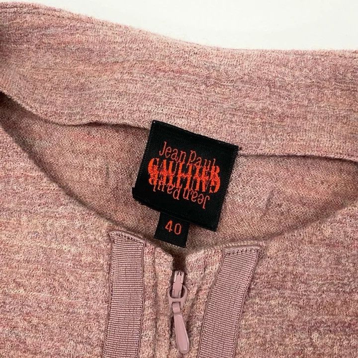 Jean Paul Gaultier Jean paul gaultier Knitted Zipper Napoleon Jacket Size US M / EU 48-50 / 2 - 7 Thumbnail