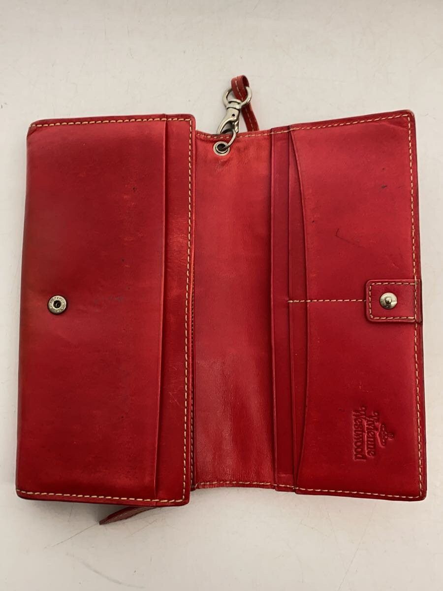 Vivienne Westwood Vivienne Westwood 2-Fold Wallet Red Size ONE SIZE - 4 Thumbnail