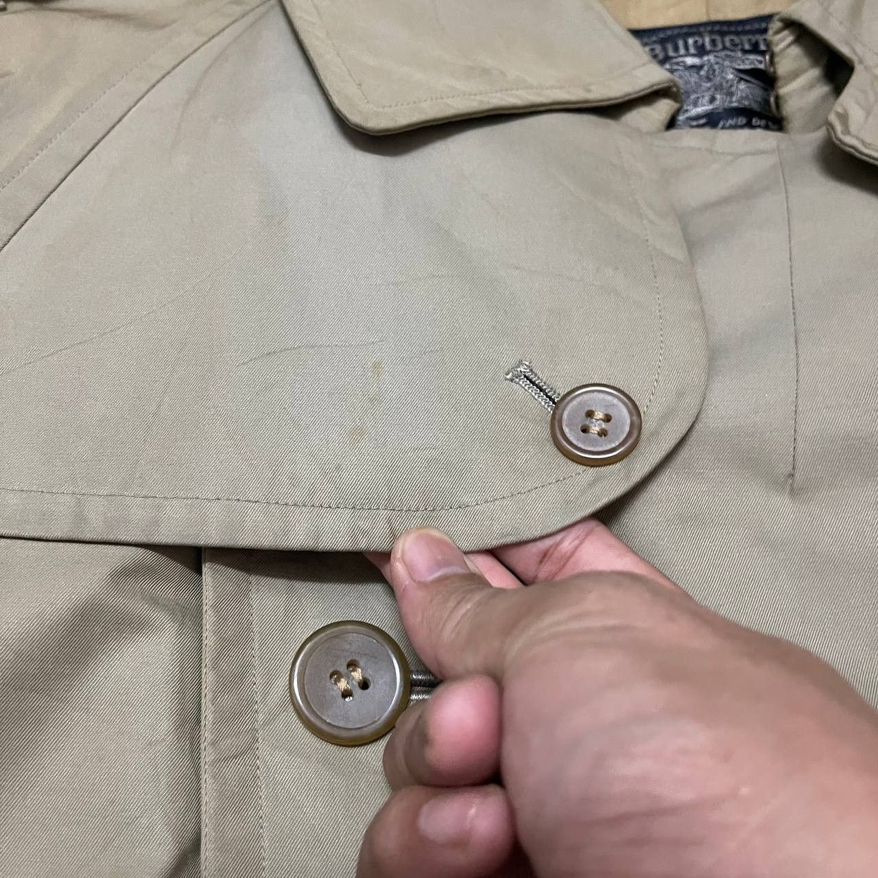 Burberry Vintage Burberry Trench Coat Double Breasted Size US M / EU 48-50 / 2 - 10 Thumbnail