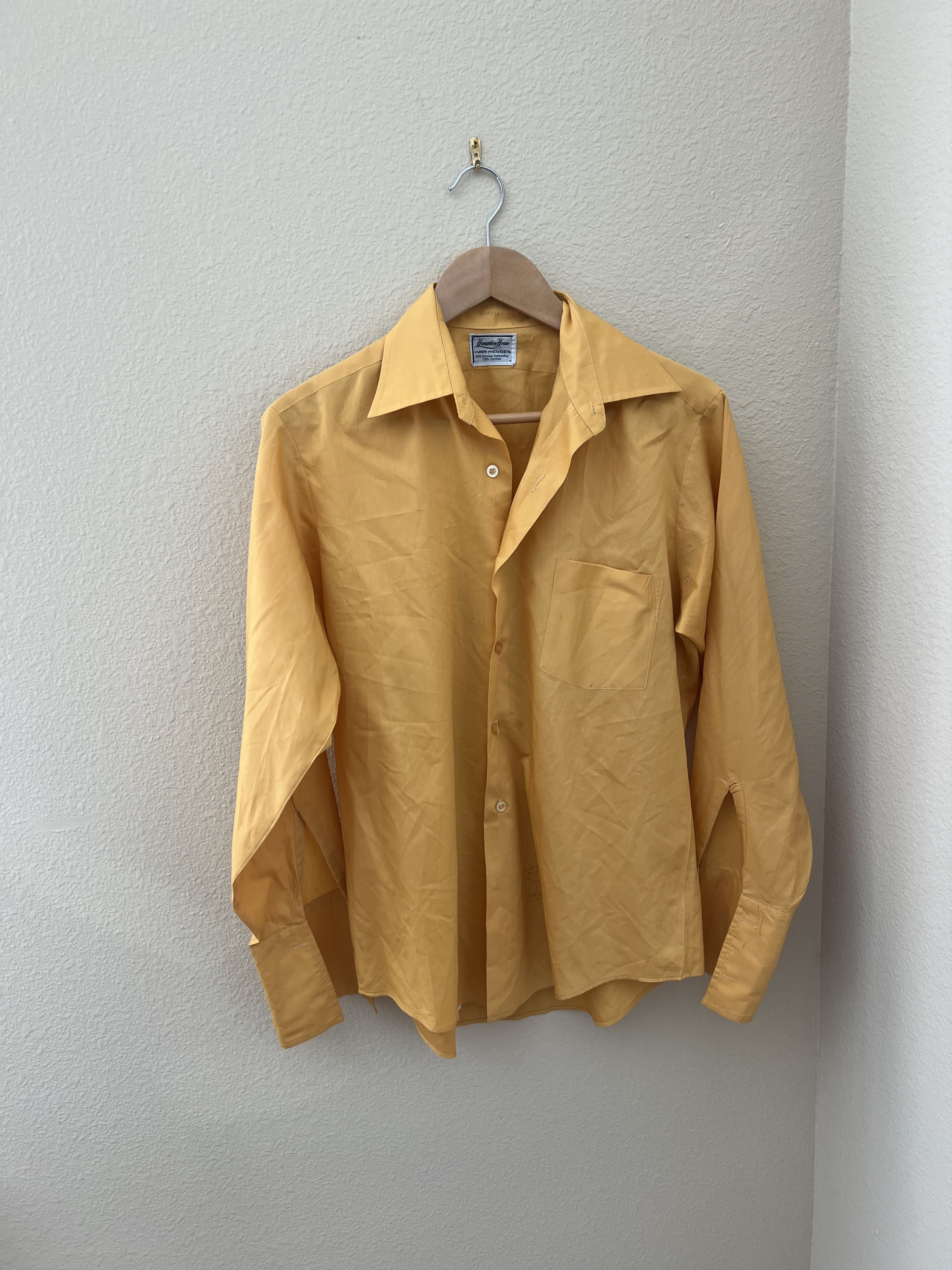 Van Heusen Van Heusen vintage golden button up Size US L / EU 52-54 / 3 - 1 Thumbnail