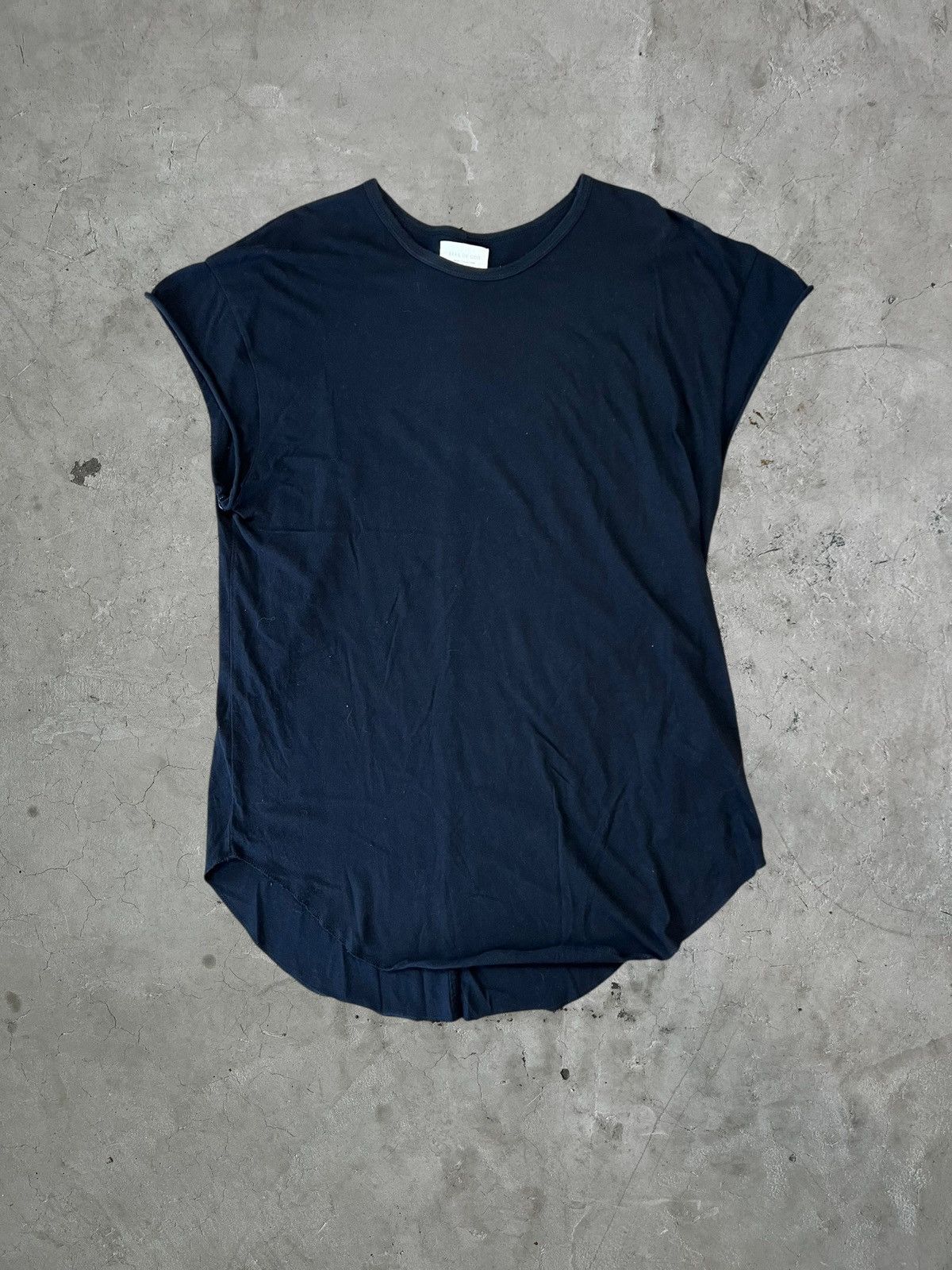 Fear of God × RRR-123 FEAR OF GOD INRI Cut Off Tee | Grailed