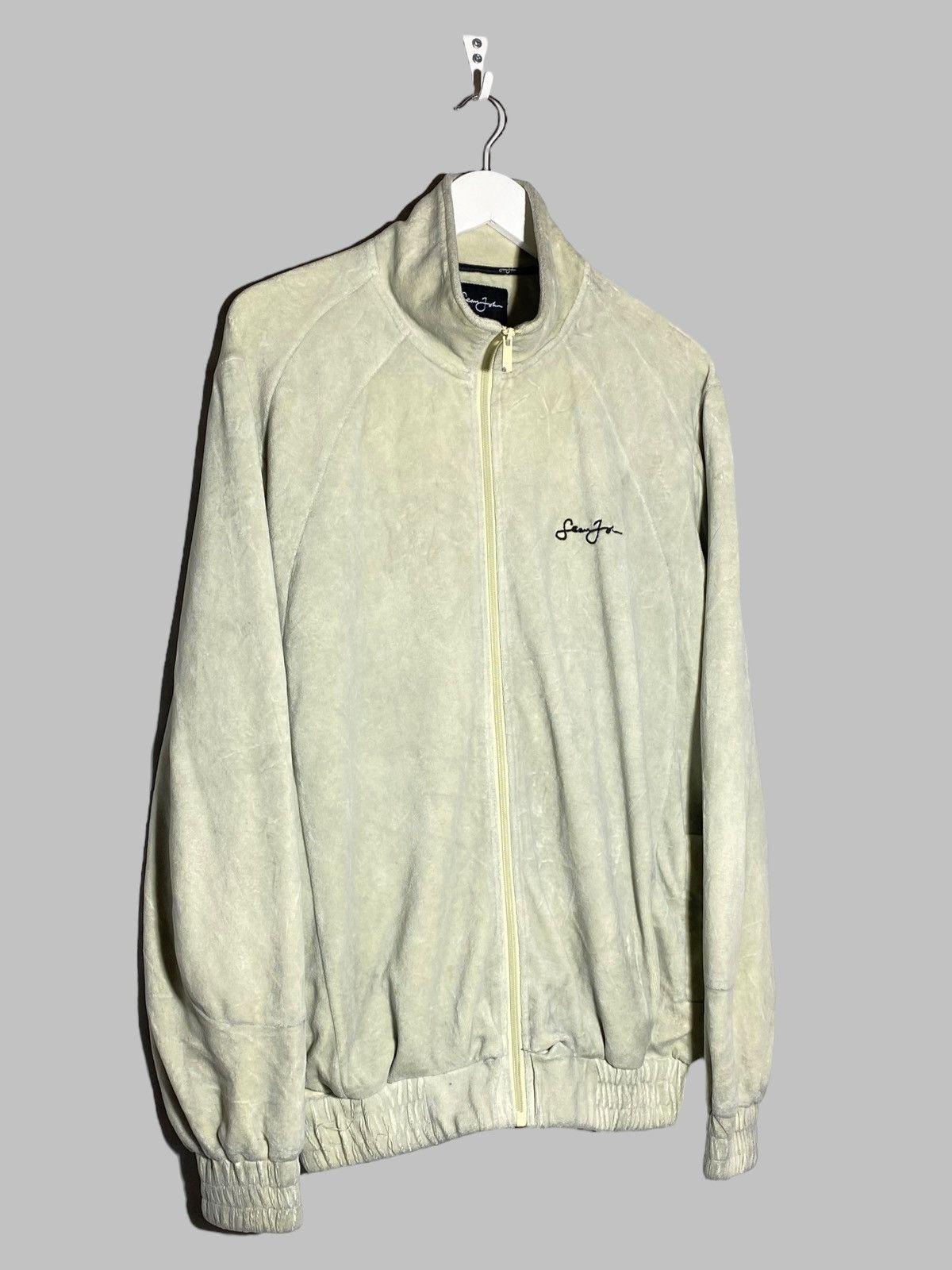 Sean John 🔥 Y2K SEAN JOHN VELOUR TRACK JACKET DIDDY VIBES NYC ICONIC Size US M / EU 48-50 / 2 - 2 Thumbnail