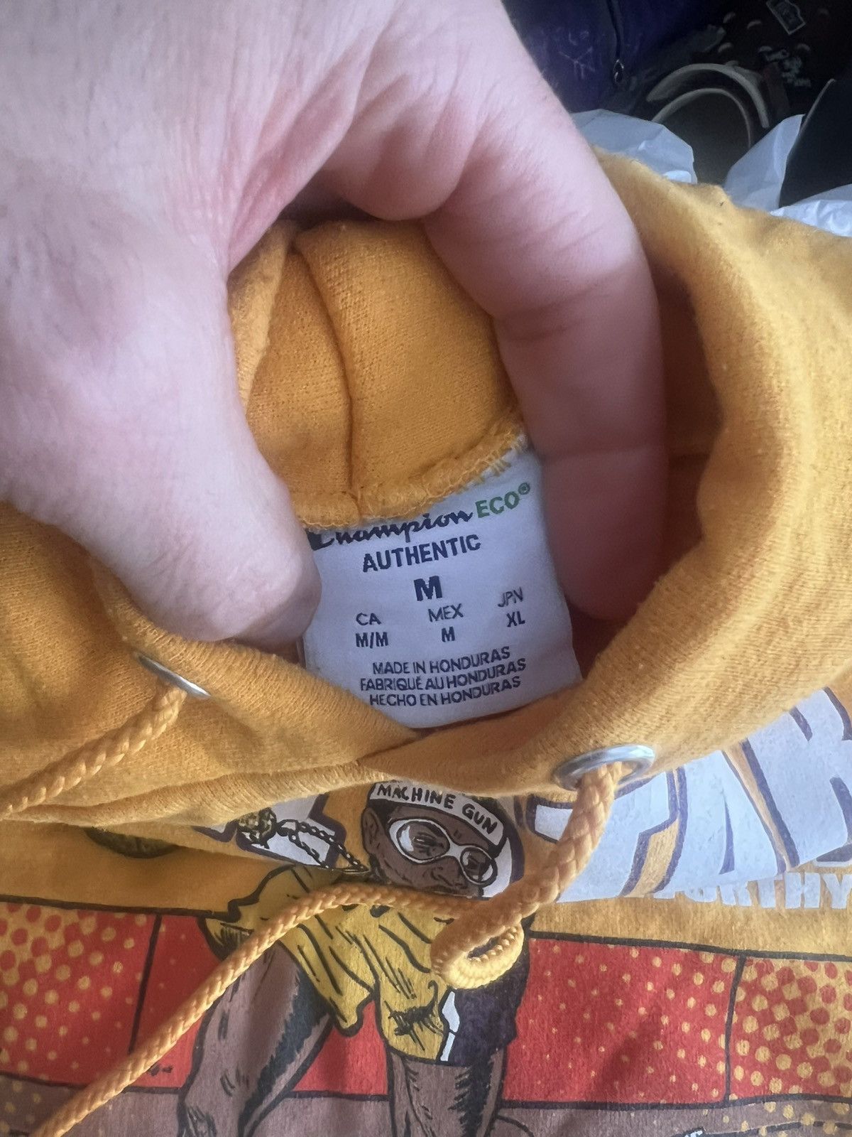 Champion Griselda Westside Gunn Scale Breakers gold hoodie medium Size US M / EU 48-50 / 2 - 6 Thumbnail