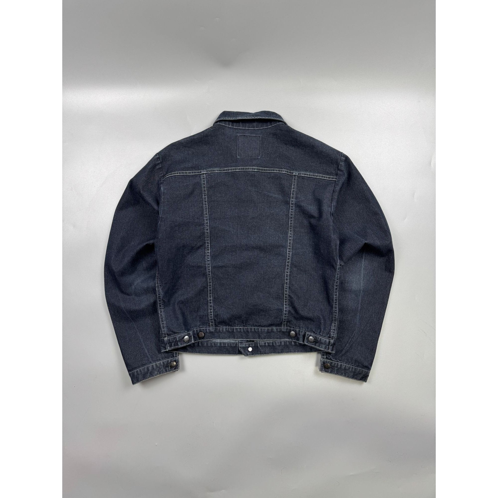 Marithe + Francois Girbaud Vintage Marithe Francois Girbaud Denim Trucker Jacket Size L / US 10 / IT 46 - 10 Thumbnail