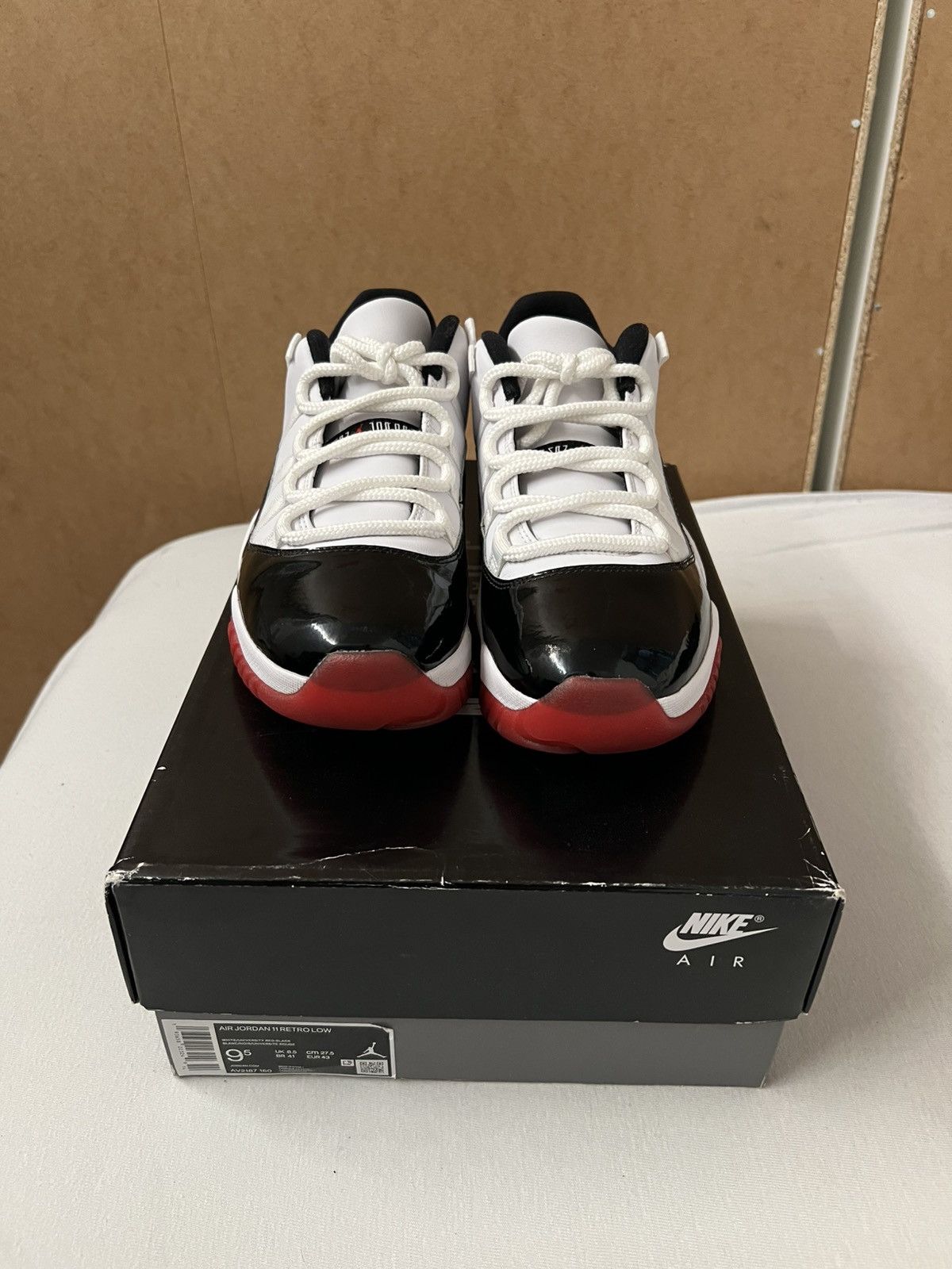 Jordan Brand Jordan 11 Retro Low Concord Bred Size US 9.5 / EU 42-43 - 6 Thumbnail