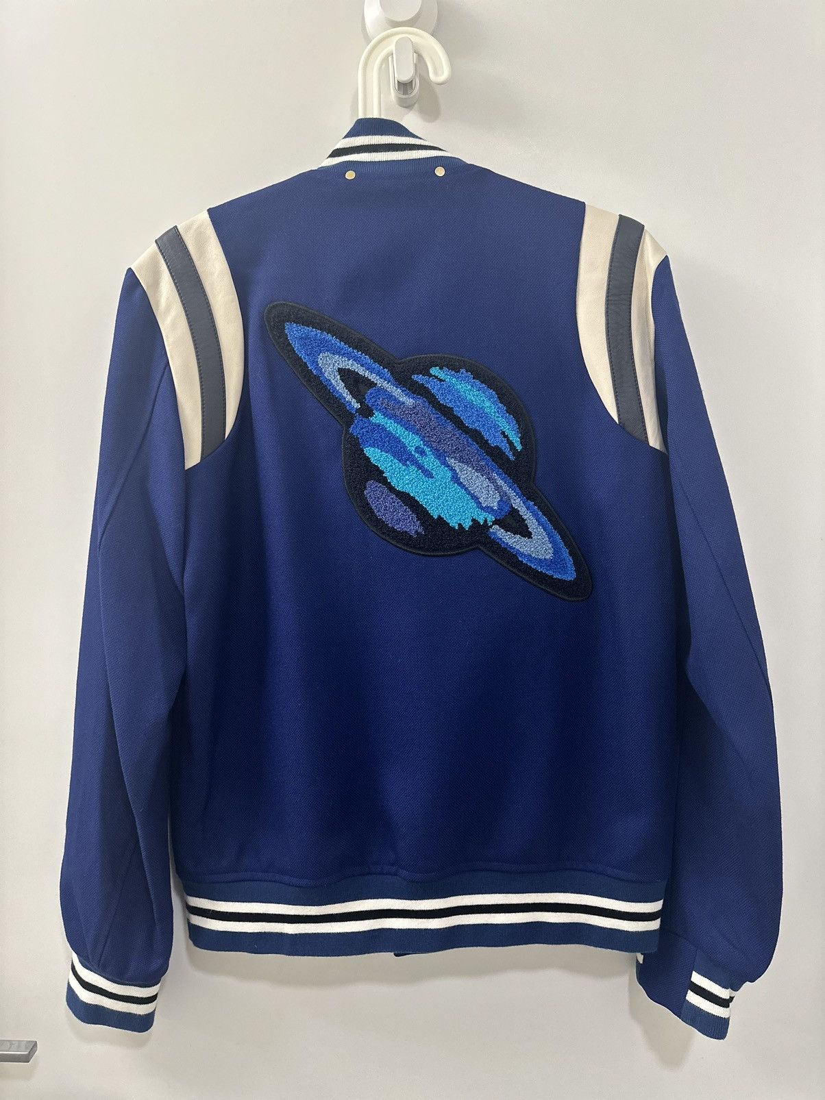 Paul Smith Rare High Quality Paul Smith Wool Lambskin Varsity Jacket Size US S / EU 44-46 / 1 - 10 Thumbnail