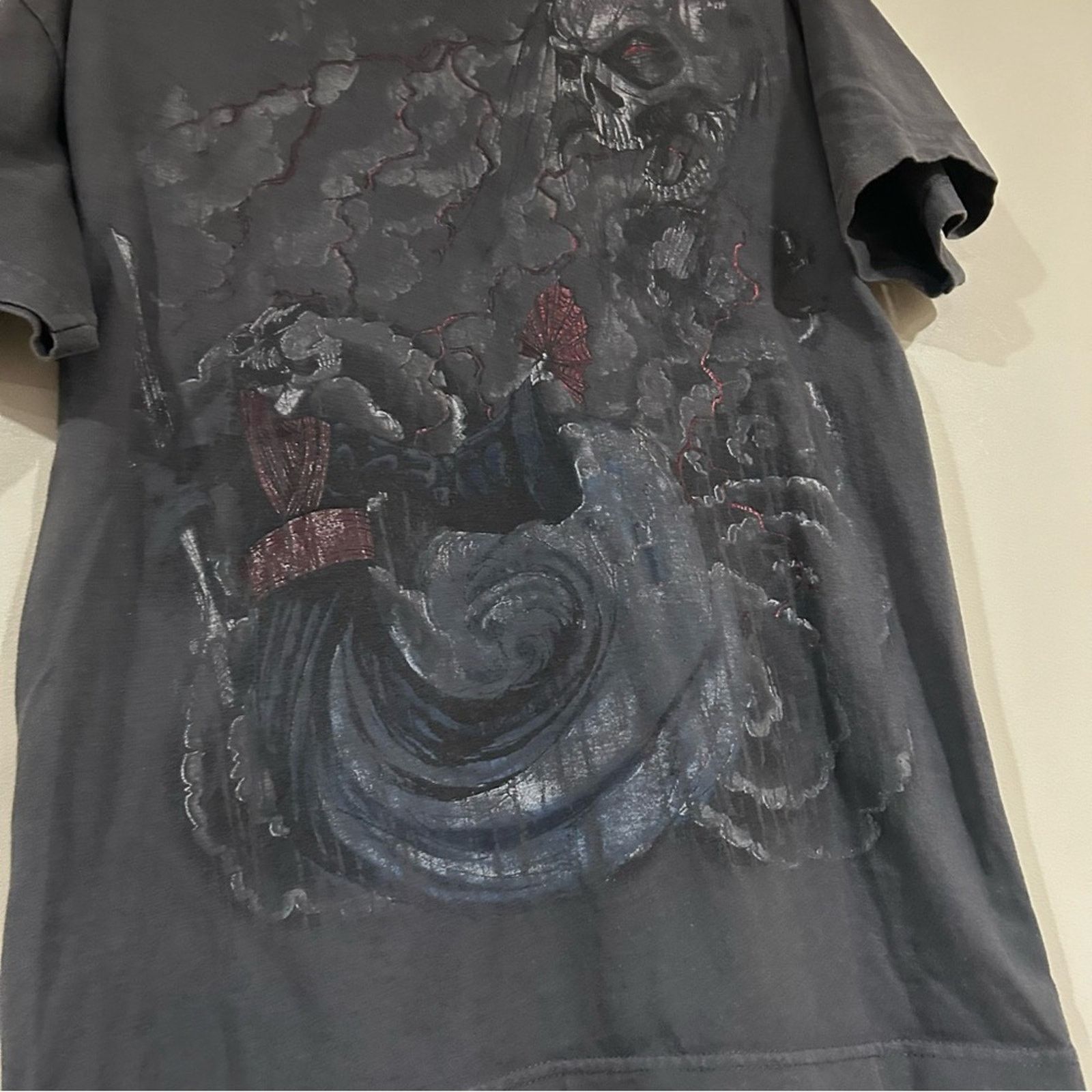 Other Y2K Skull Shirt Size US L / EU 52-54 / 3 - 2 Thumbnail