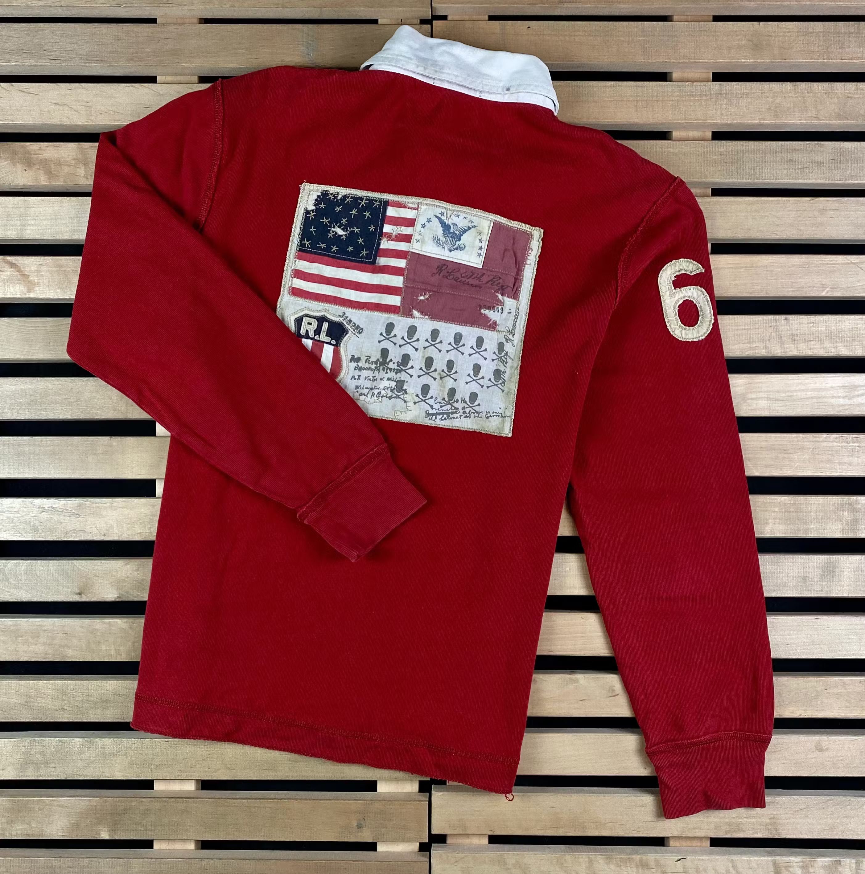 Polo Ralph Lauren × Ralph Lauren × Vintage Mens Sweatshirt Polo Jeans Ralph Lauren Vintage Size S Size US S / EU 44-46 / 1 - 6 Thumbnail