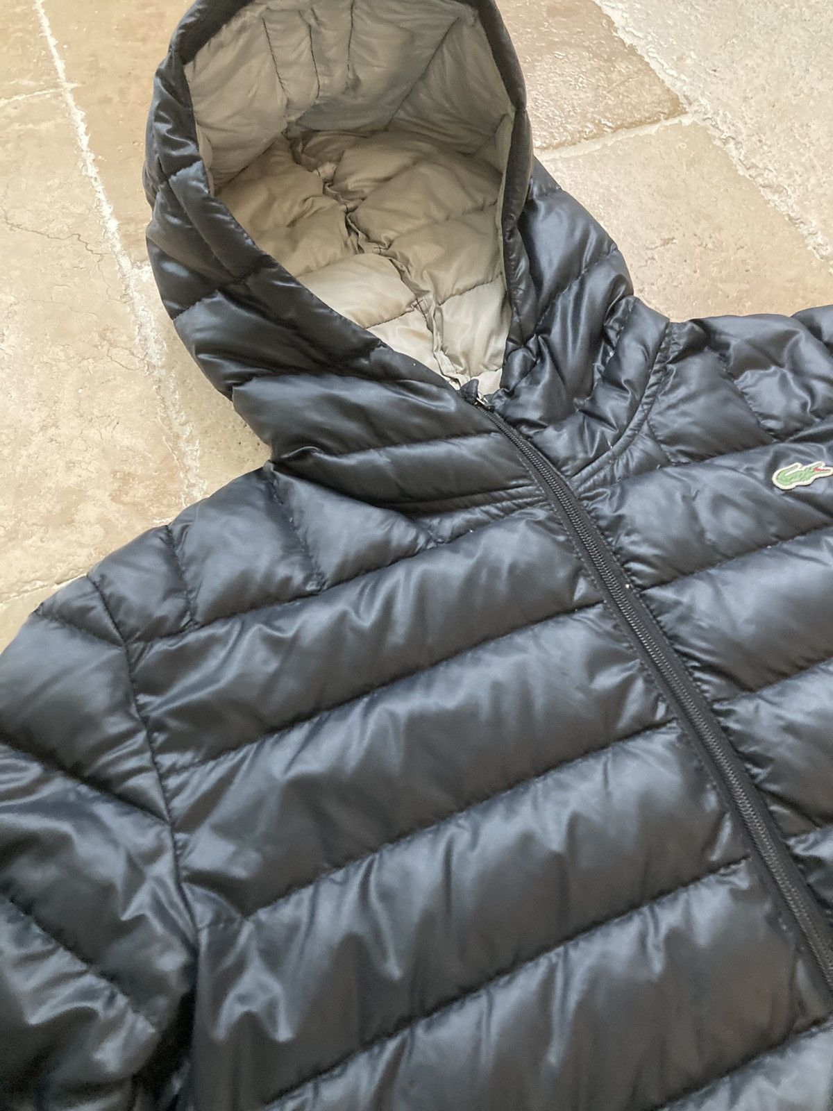 Lacoste puffer coat