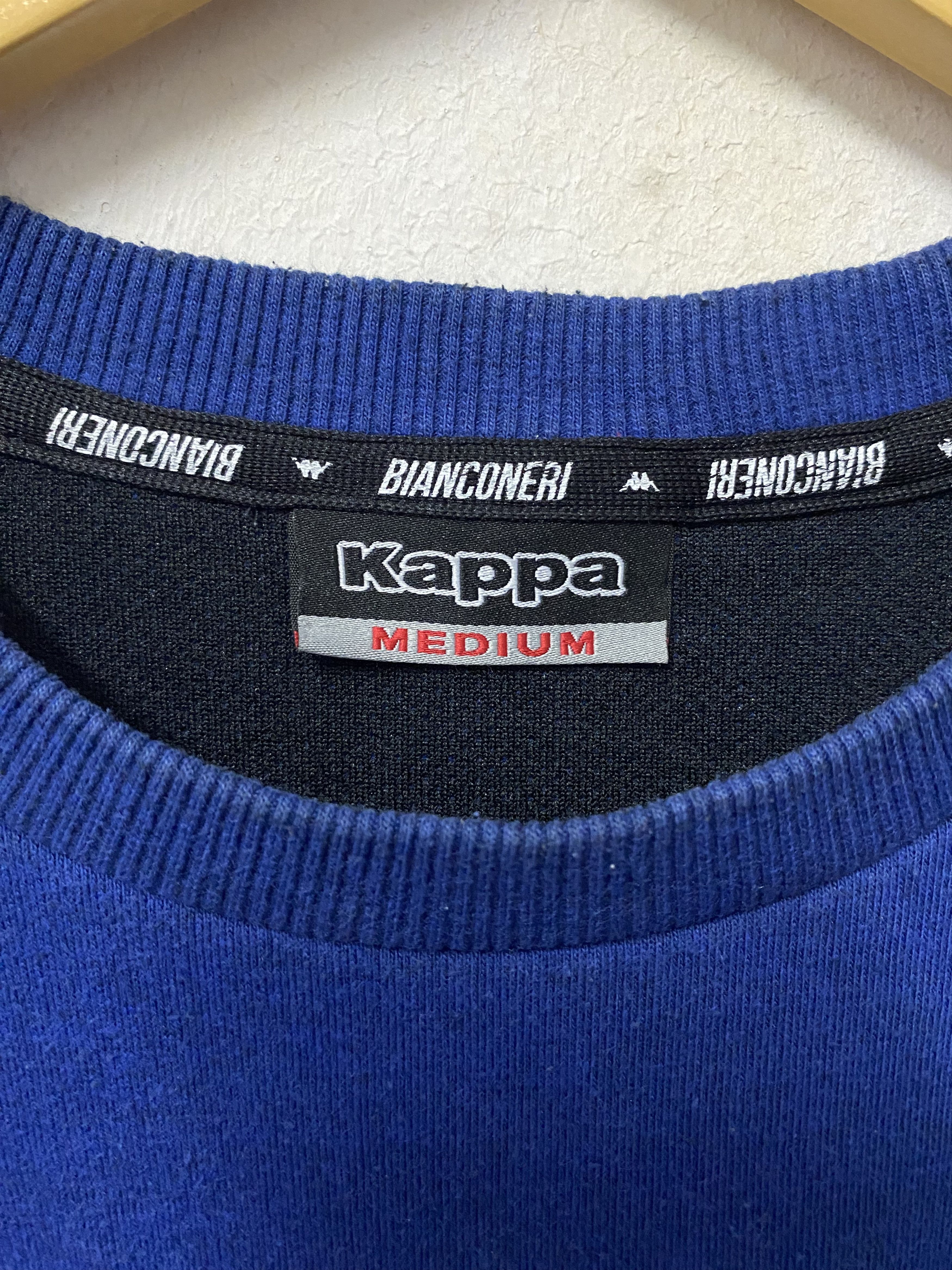 Kappa Vintage Kappa Bianconeri Long Sleeve Shirts Size US M / EU 48-50 / 2 - 4 Thumbnail