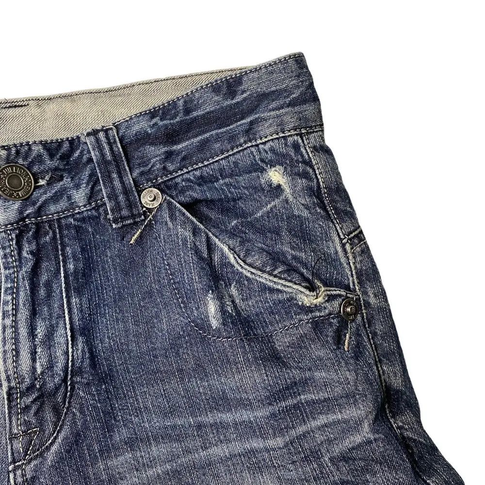 Hysteric Glamour 2000's Hillion Flared Seawash Hirako Stitch Jeans Size US 31 - 6 Thumbnail
