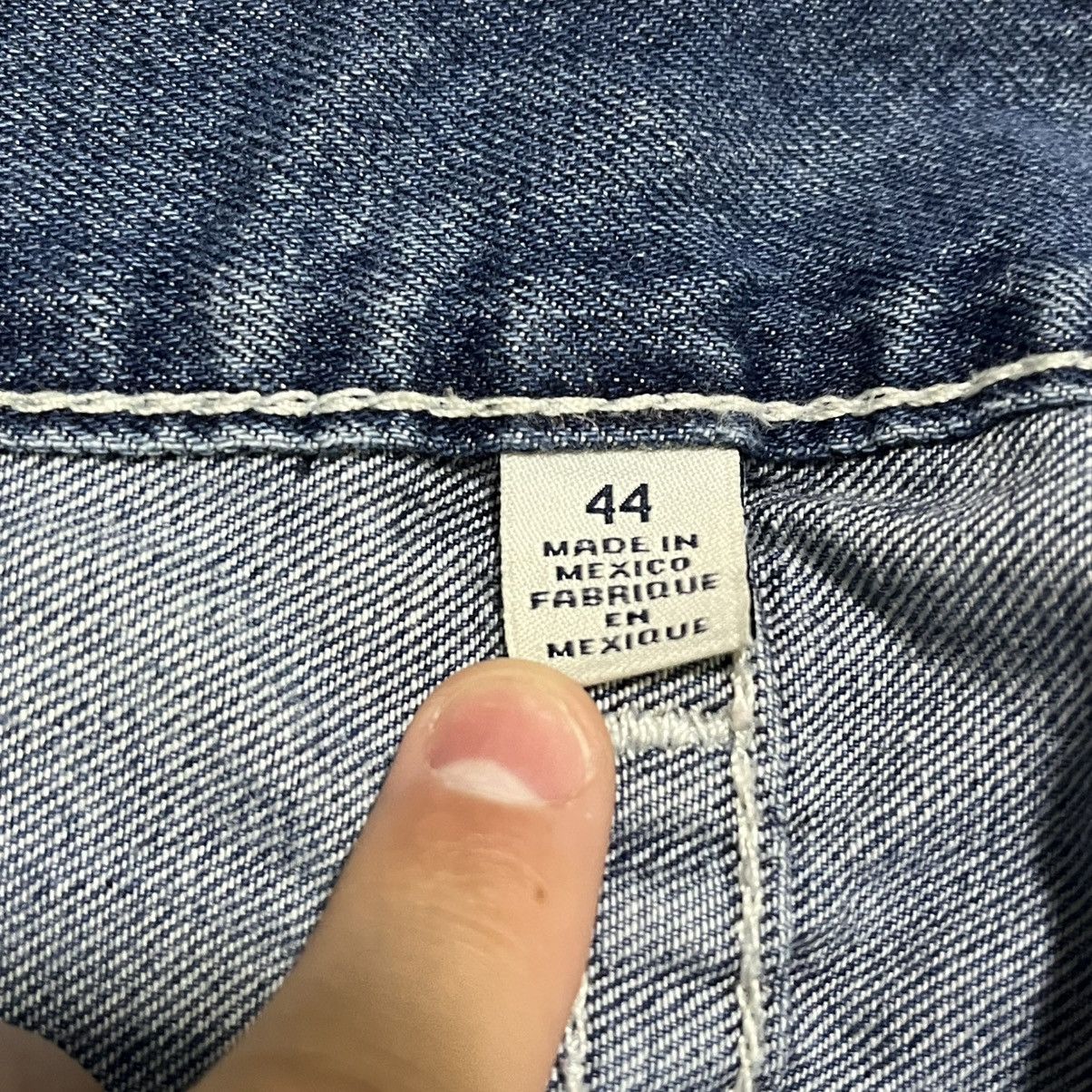 True Religion True Religion Blue Straight Fit Denim Y2K Hip-Hop Jeans Size US 44 / EU 60 - 6 Thumbnail