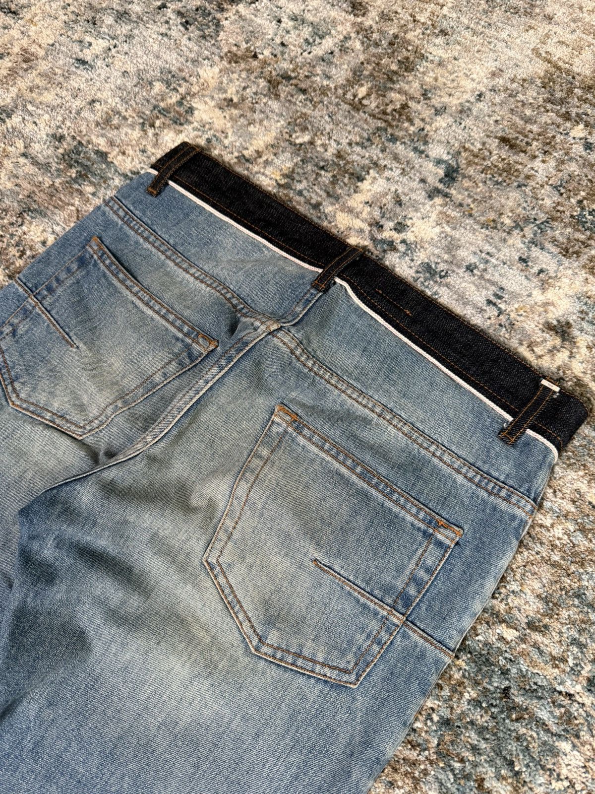 Dior Dior Homme 2012 Cummerbund Denim Size US 28 / EU 44 - 6 Thumbnail