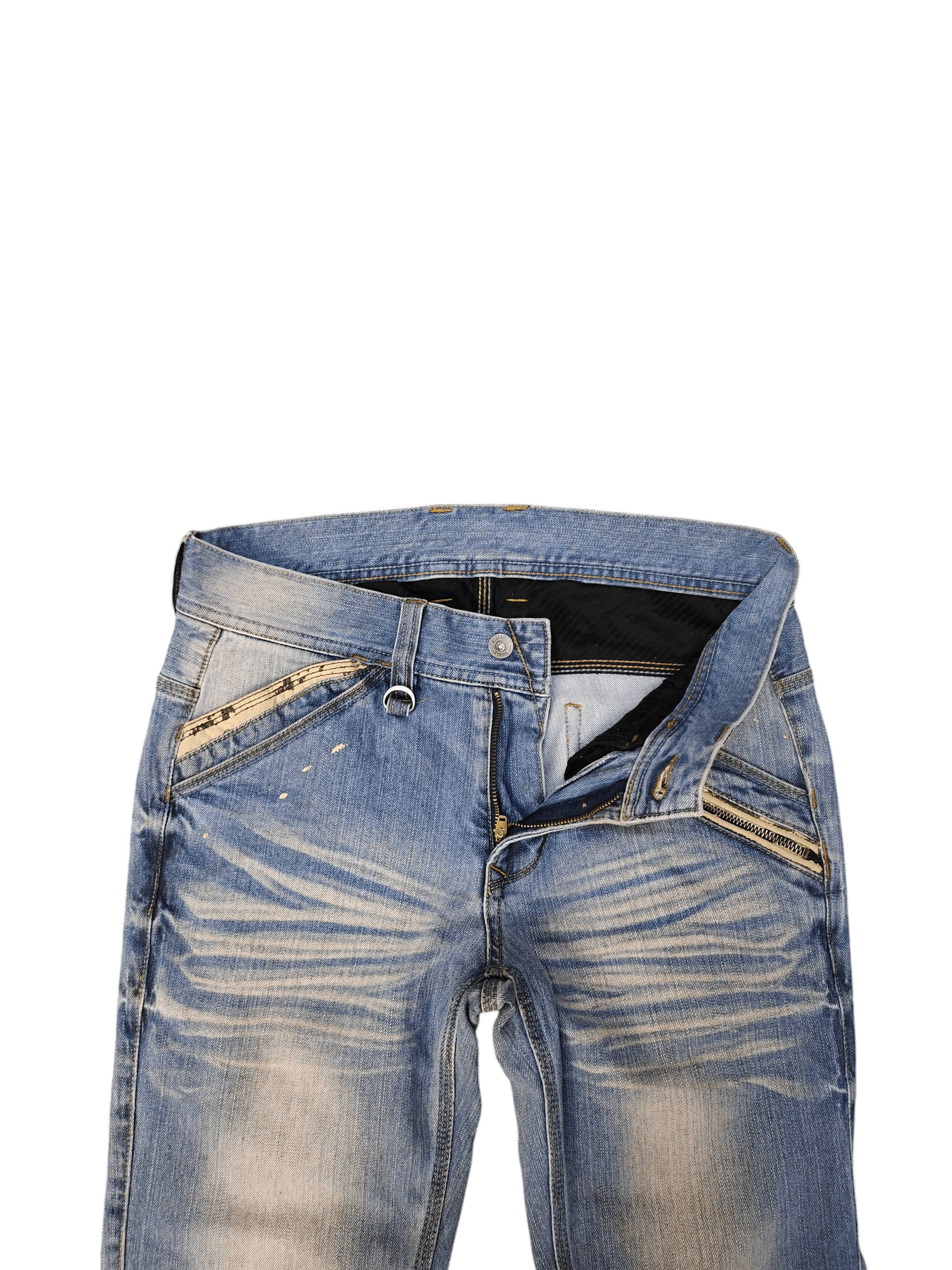 If Six Was Nine Flare Jeans Nicole Japan Denim Bootcut Ifsixwasnine Lgb Size US 31 - 10 Thumbnail