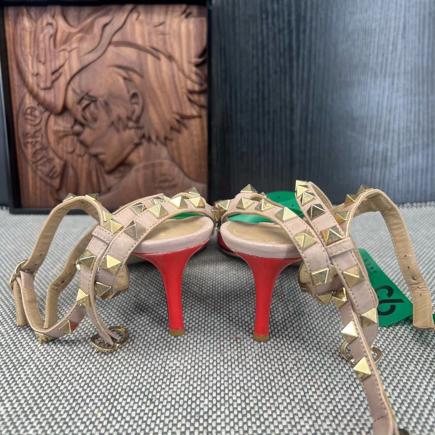 Valentino Valentino Patent Leather Orange Heels Size 37.5 w/ Box Size US 6.5 / IT 36.5 - 5 Thumbnail