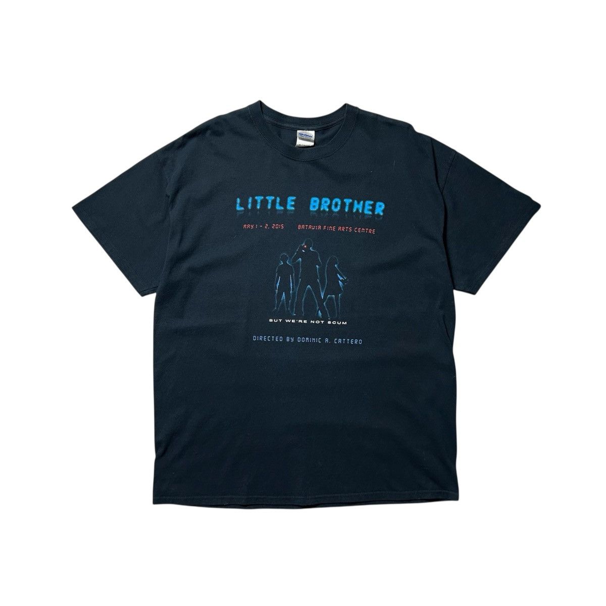Vintage Little Brother Horror Movie T-Shirt /Y2K Size US XL / EU 56 / 4 - 1 Thumbnail