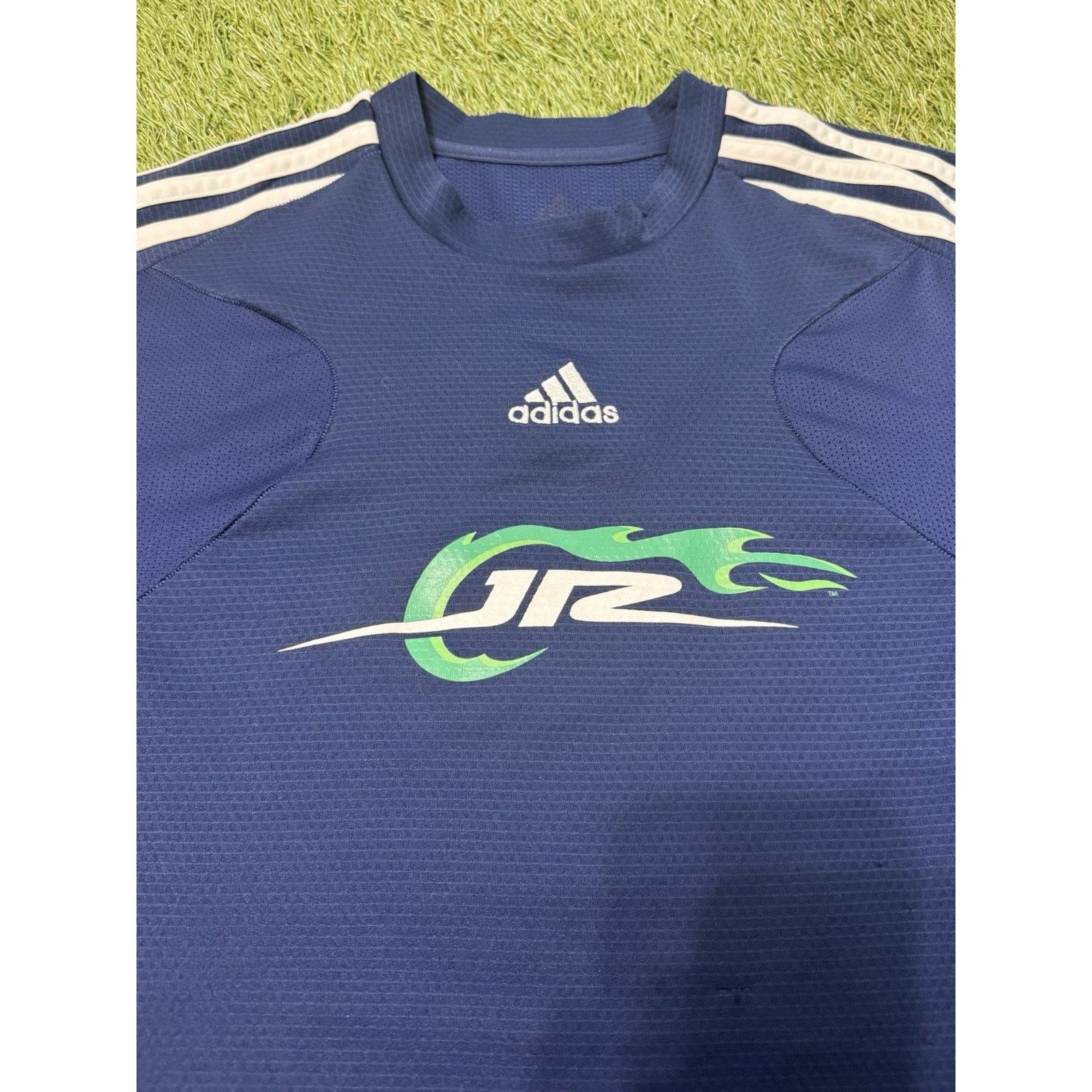 Adidas 2008 Adidas Dale Earnhardt Jr Soccer Style Jersey #88 Men L Size 42 - 3 Thumbnail