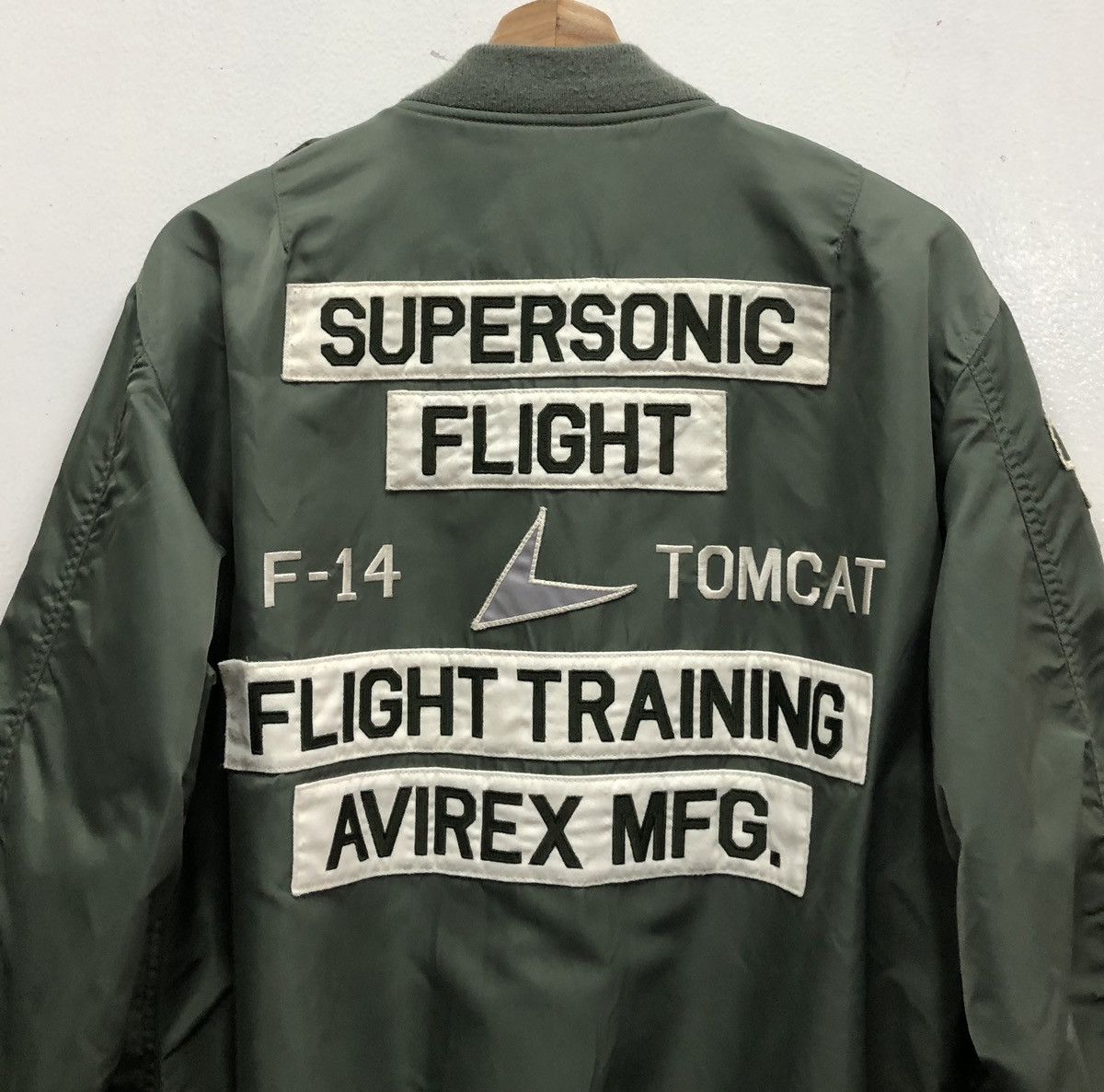 Avirex AVIREX L-2B TOMCAT Ma-1 Flight Bomber Jacket Size US XL / EU 56 / 4 - 16 Thumbnail