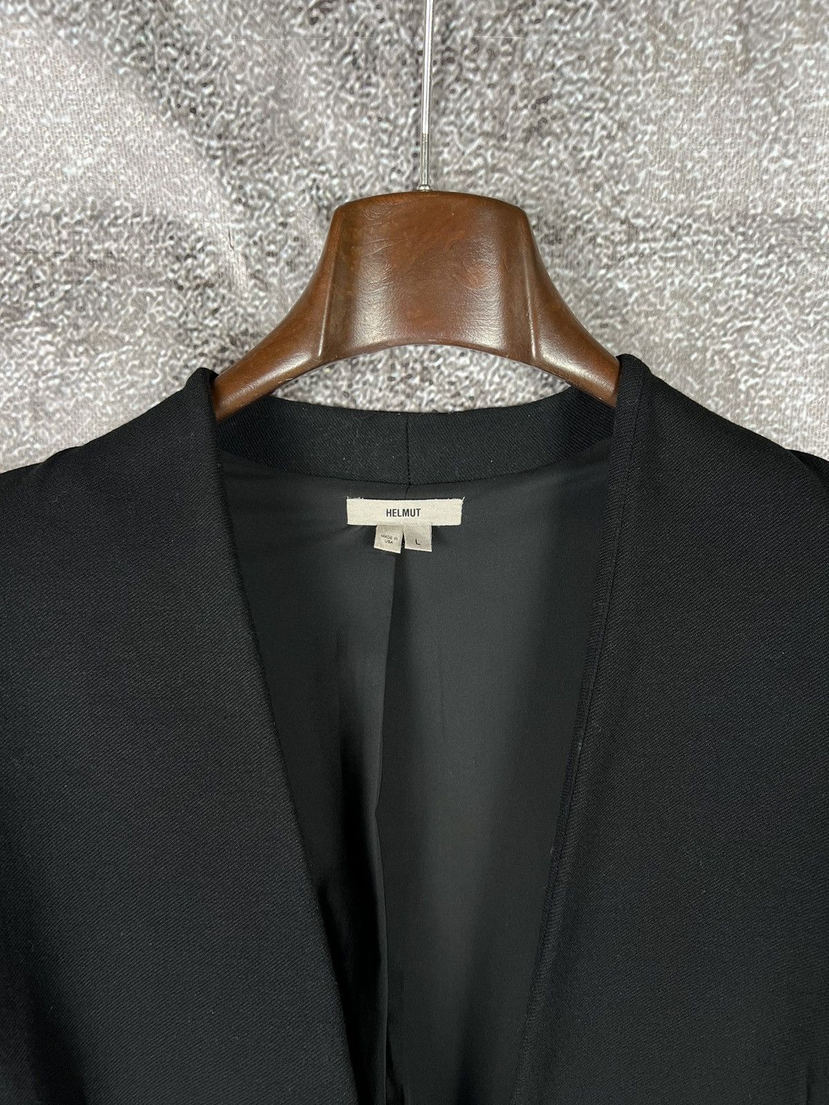 Designer × Helmut Lang Helmut Lang Viscose Women’s Blazer Made in Usa L Size L / US 10 / IT 46 - 3 Thumbnail