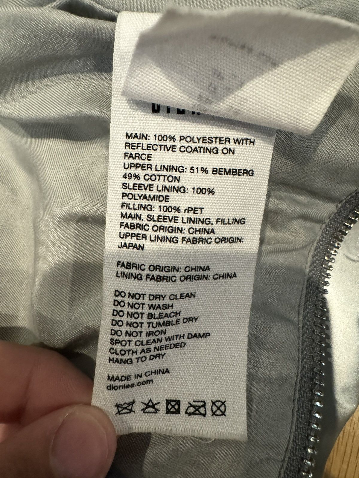 Dion Lee “RARE” Dion Lee sample reflective puffer jacket Size S / US 4 / IT 40 - 12 Thumbnail